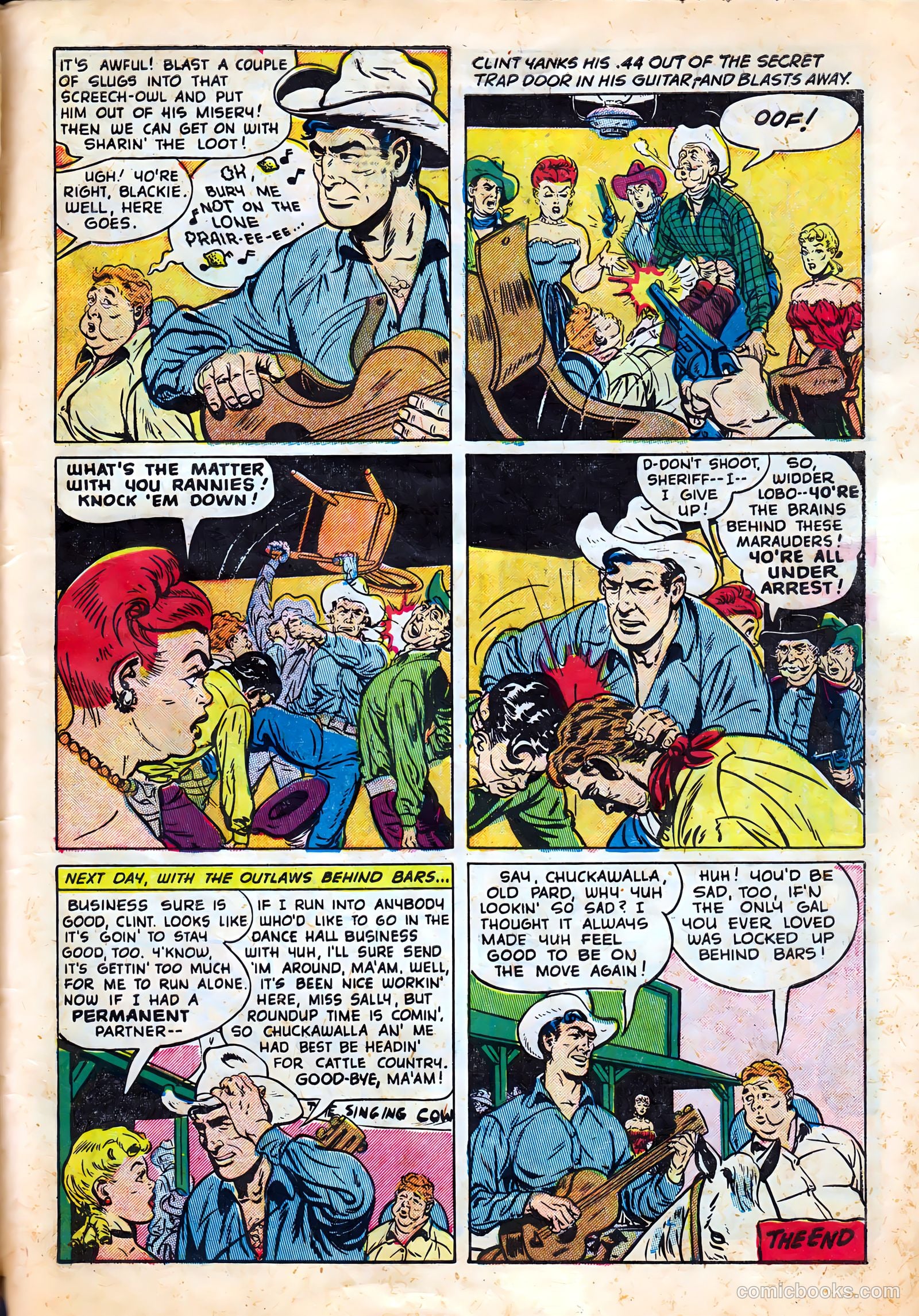 Kid Cowboy #5 (1951) — page 31 of 36