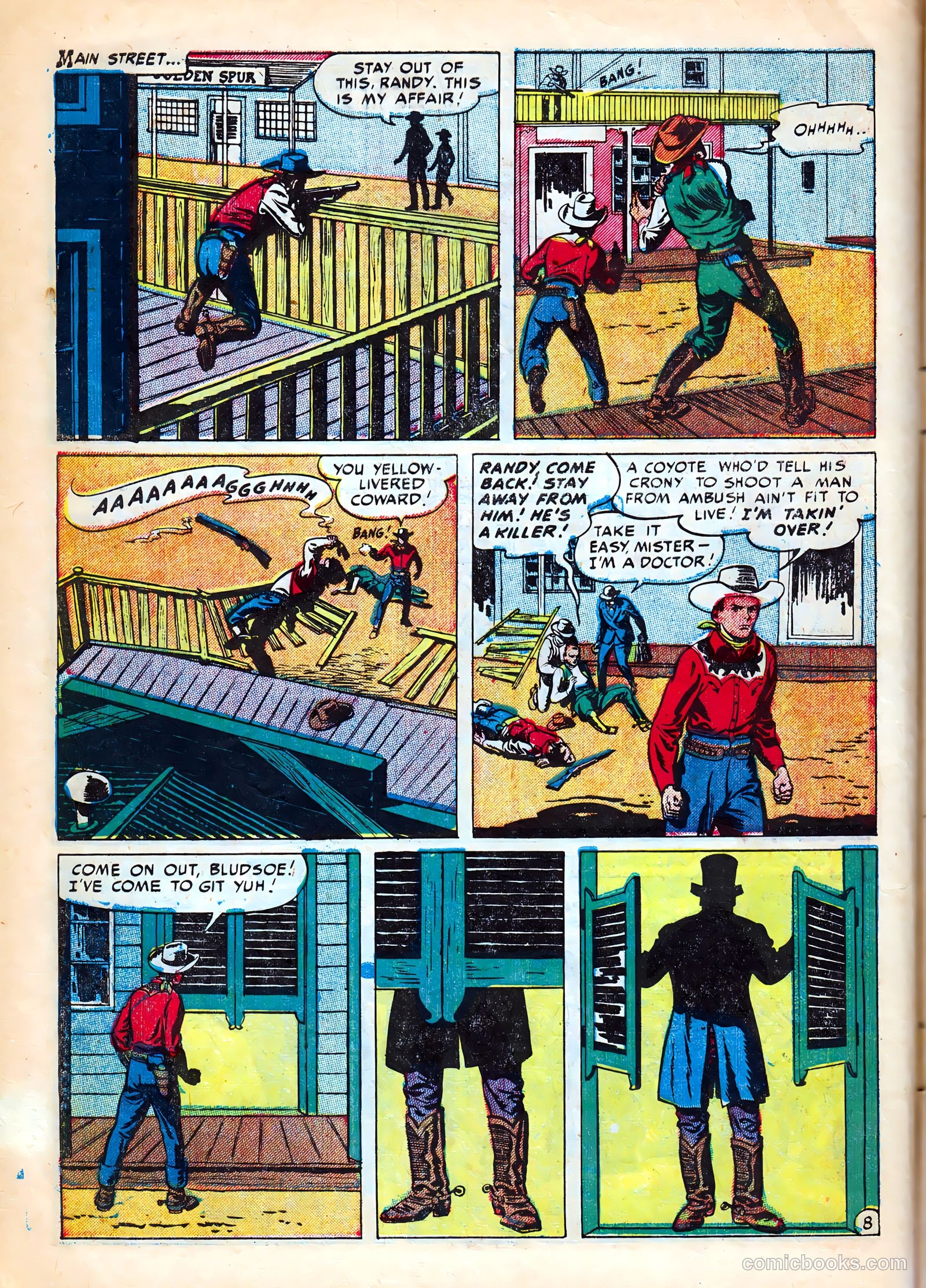 Kid Cowboy #6 (1951) — page 10 of 37