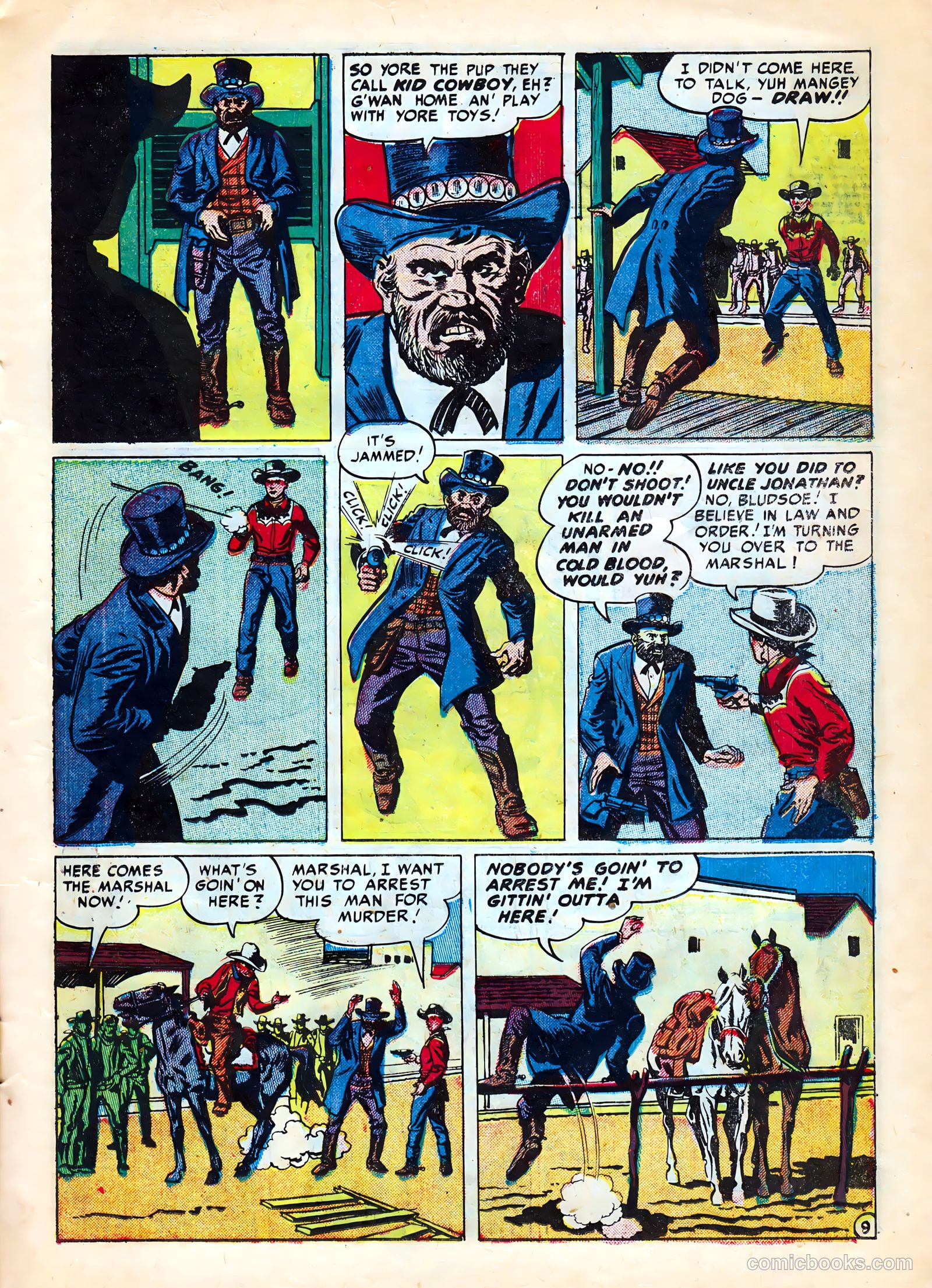 Kid Cowboy #6 (1951) — page 11 of 37