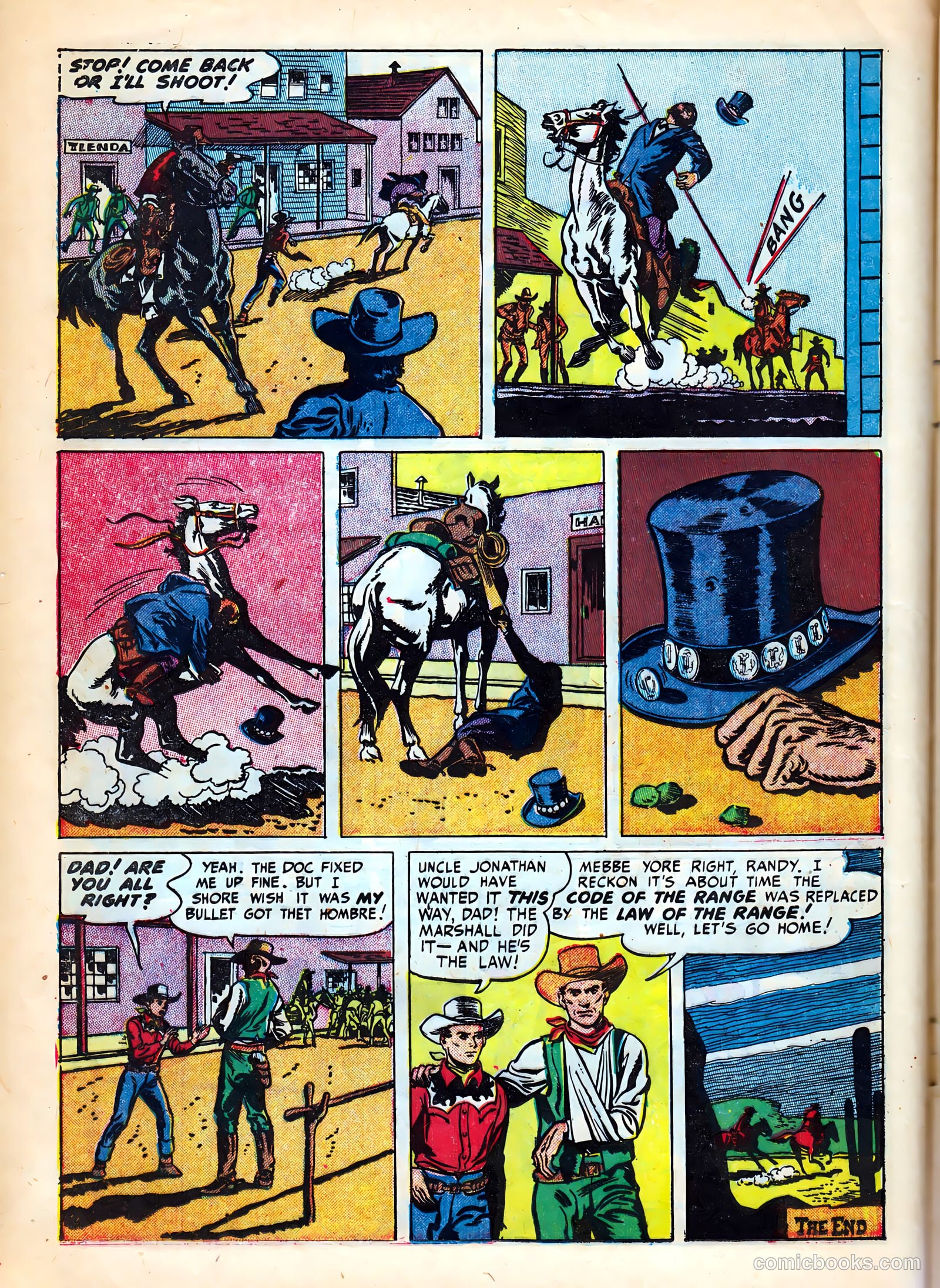 Kid Cowboy #6 (1951) — page 12 of 37