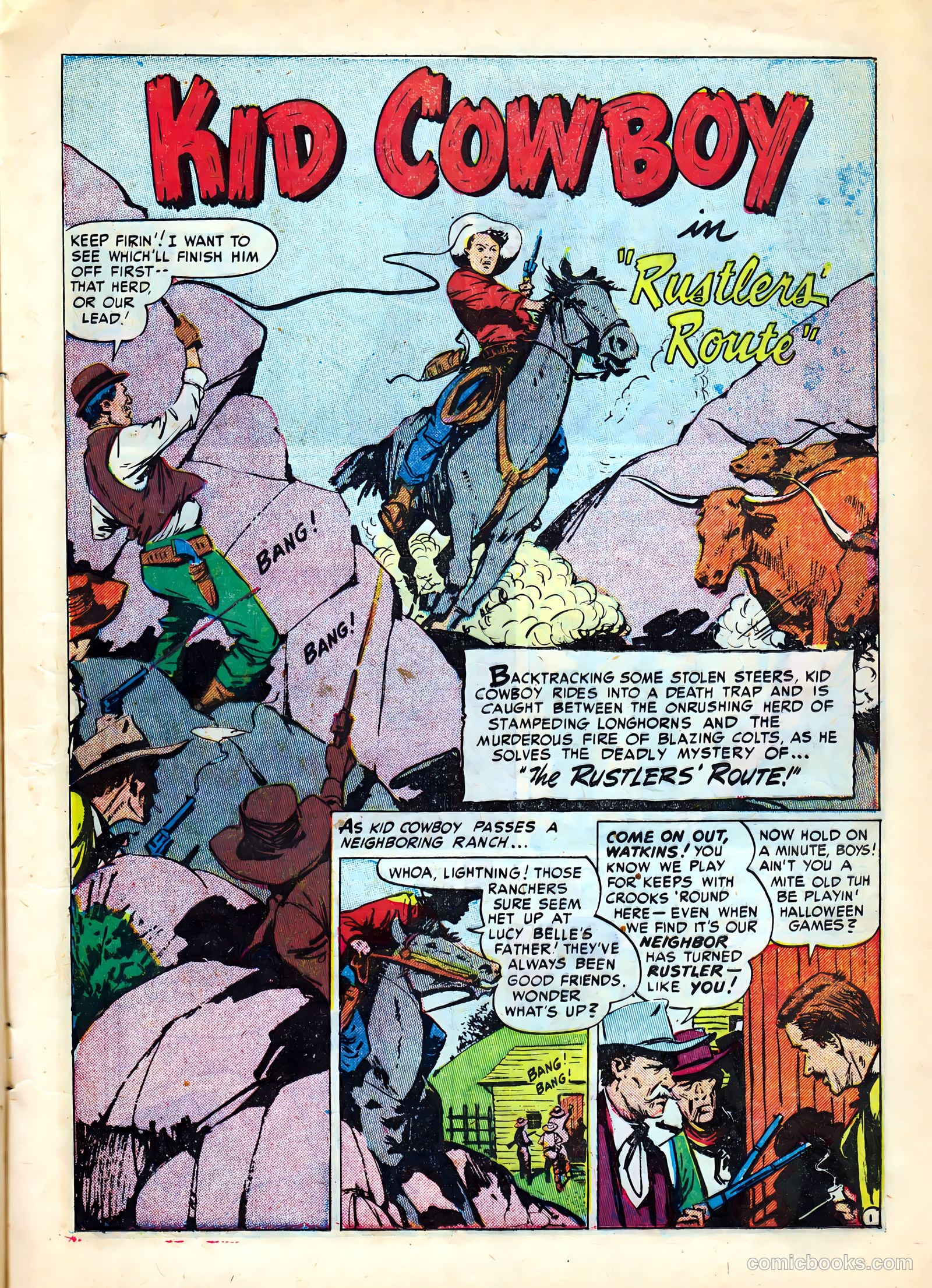 Kid Cowboy #6 (1951) — page 13 of 37
