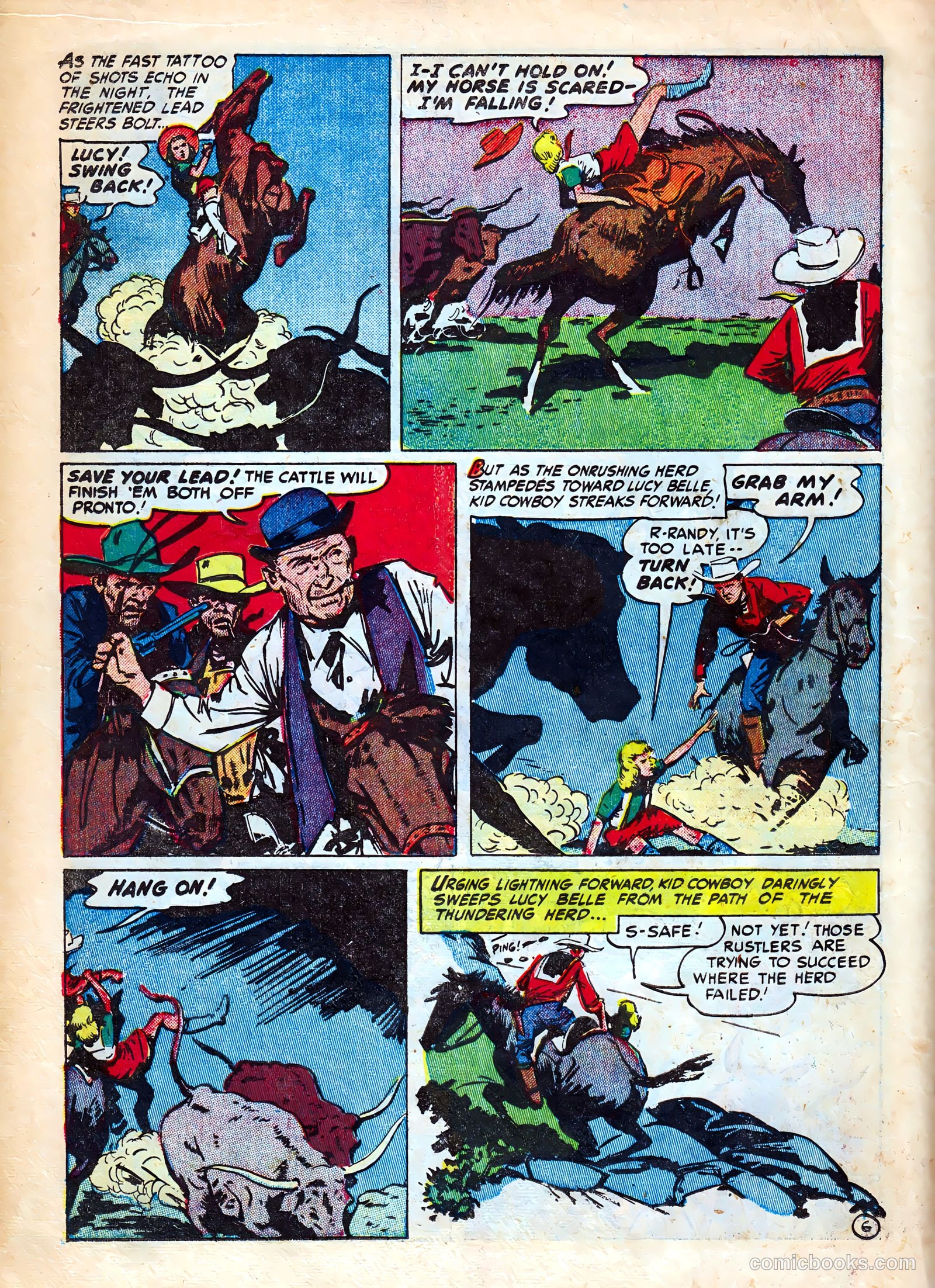 Kid Cowboy #6 (1951) — page 18 of 37