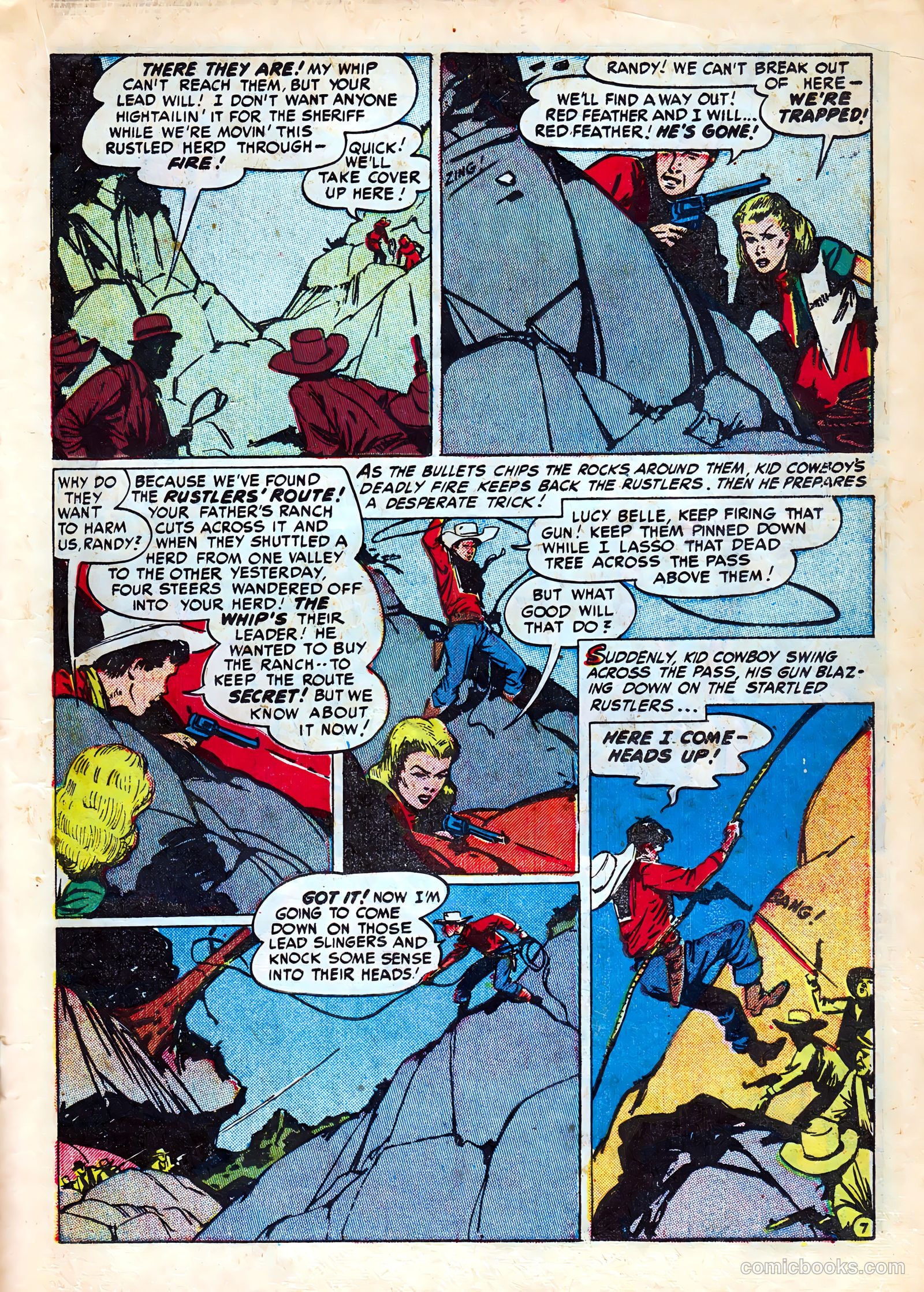 Kid Cowboy #6 (1951) — page 19 of 37