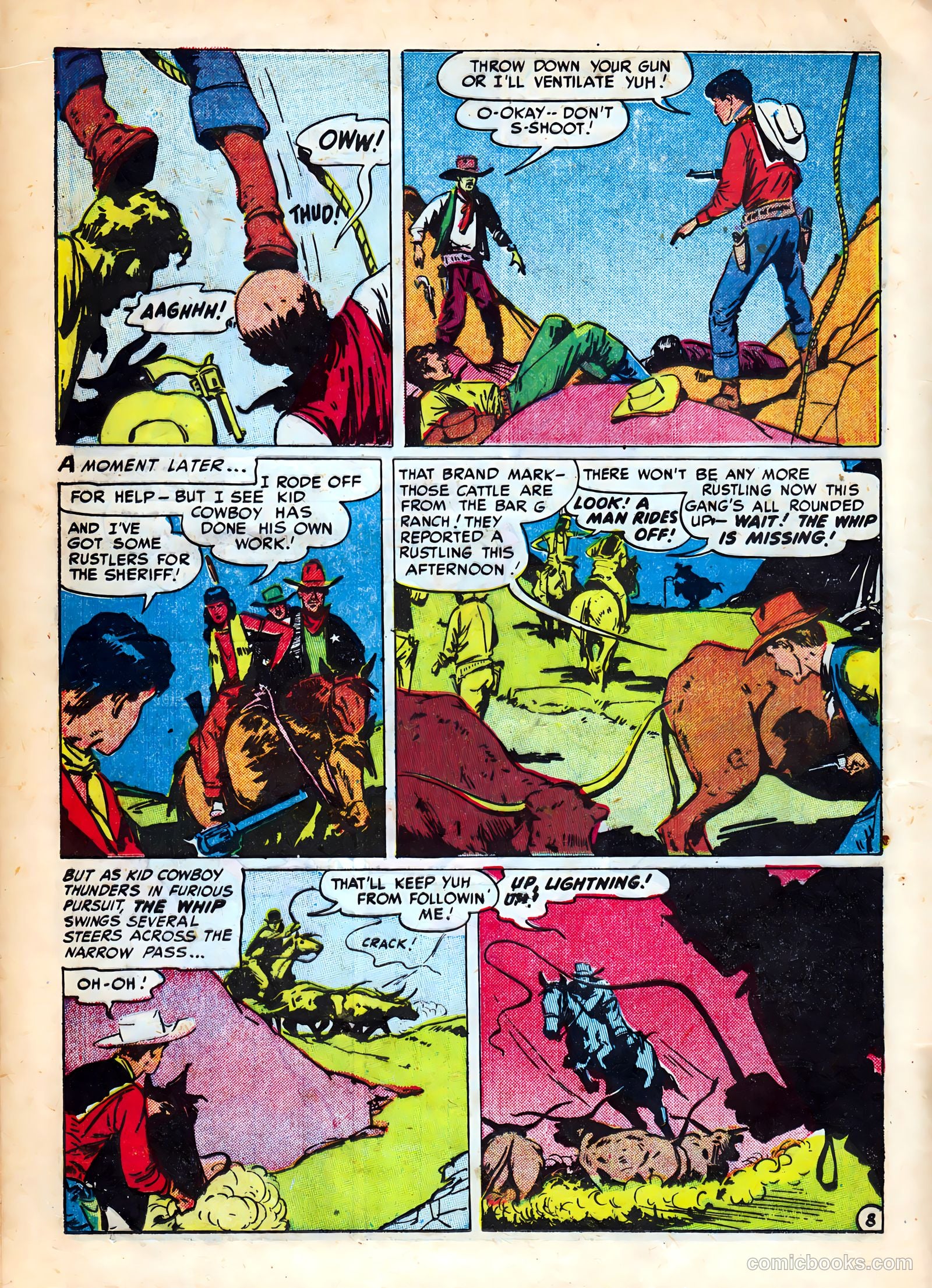 Kid Cowboy #6 (1951) — page 20 of 37