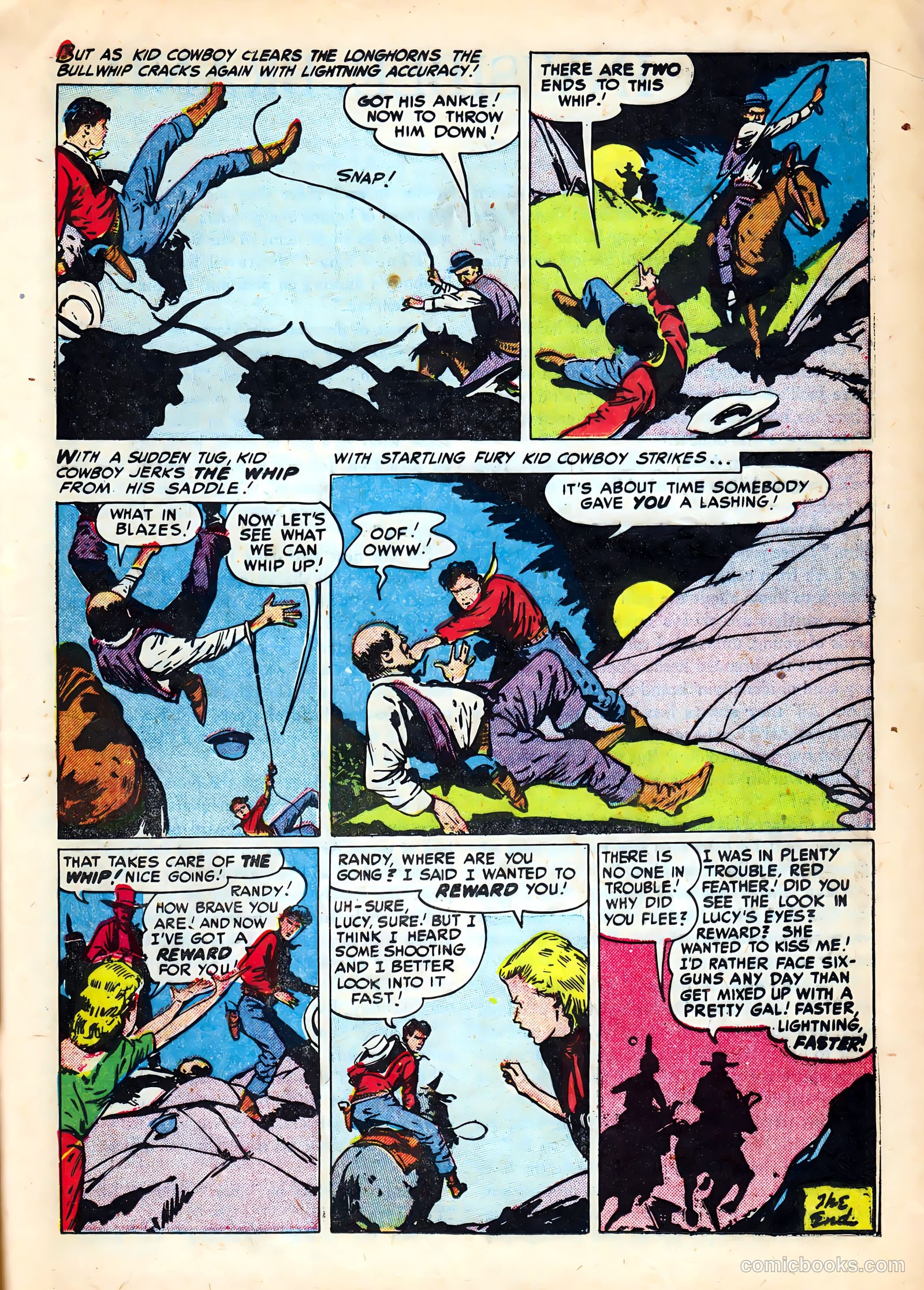 Kid Cowboy #6 (1951) — page 21 of 37