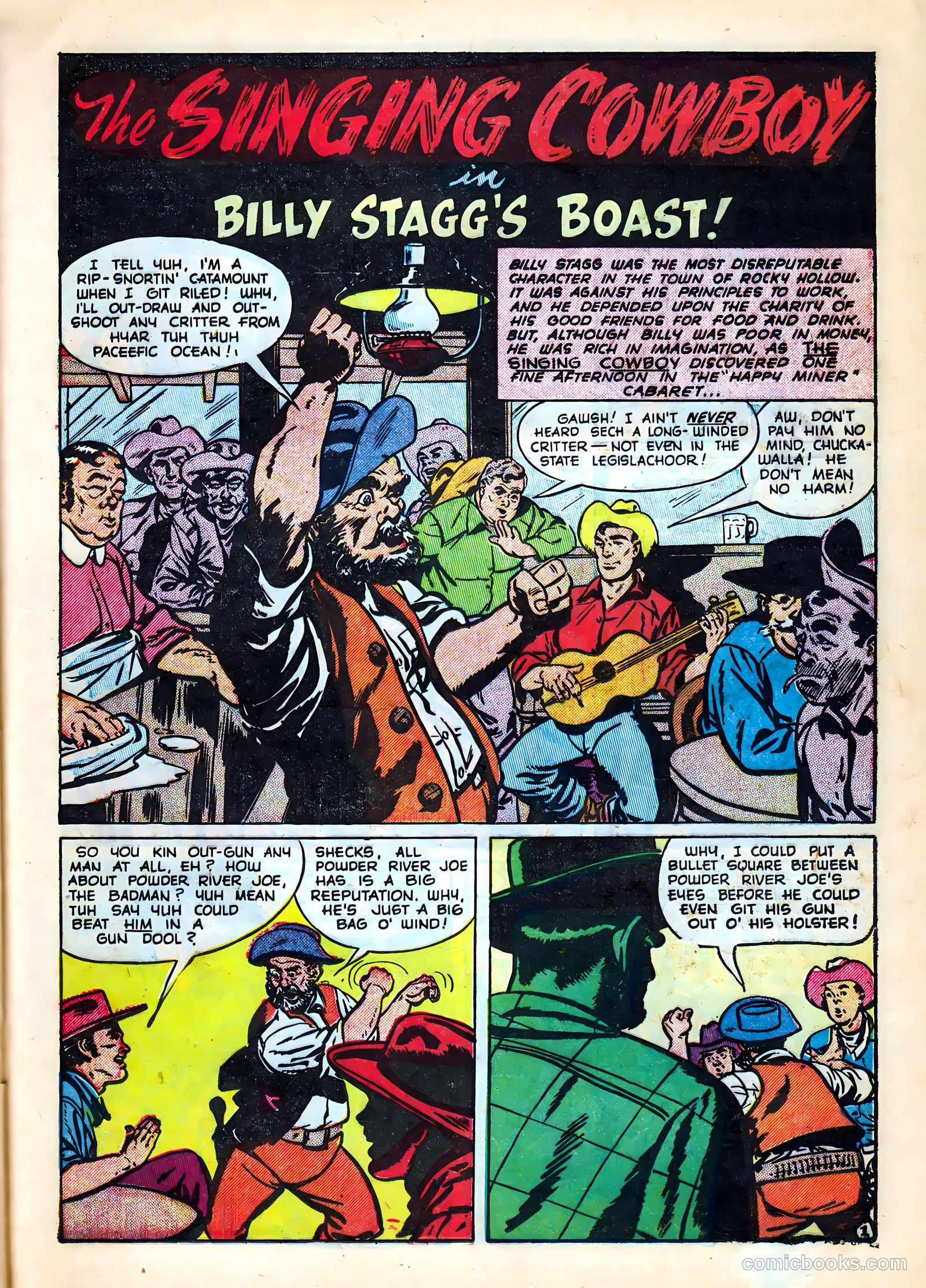 Kid Cowboy #6 (1951) — page 25 of 37