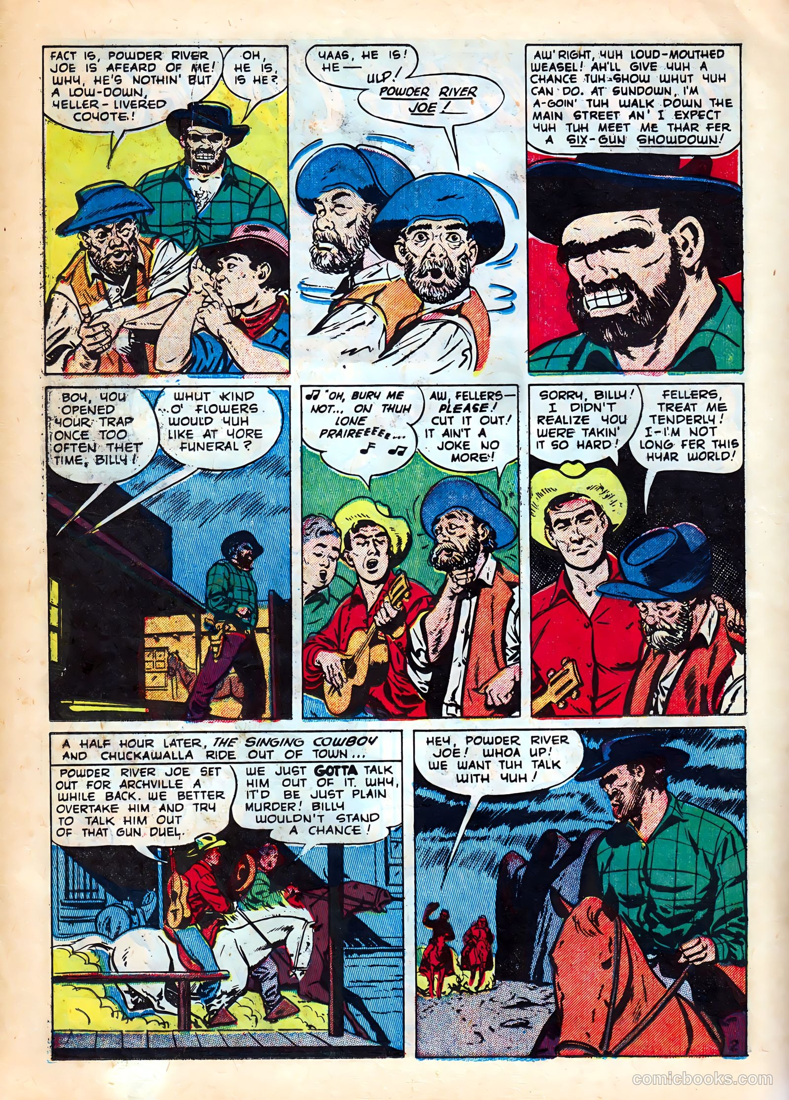 Kid Cowboy #6 (1951) — page 26 of 37