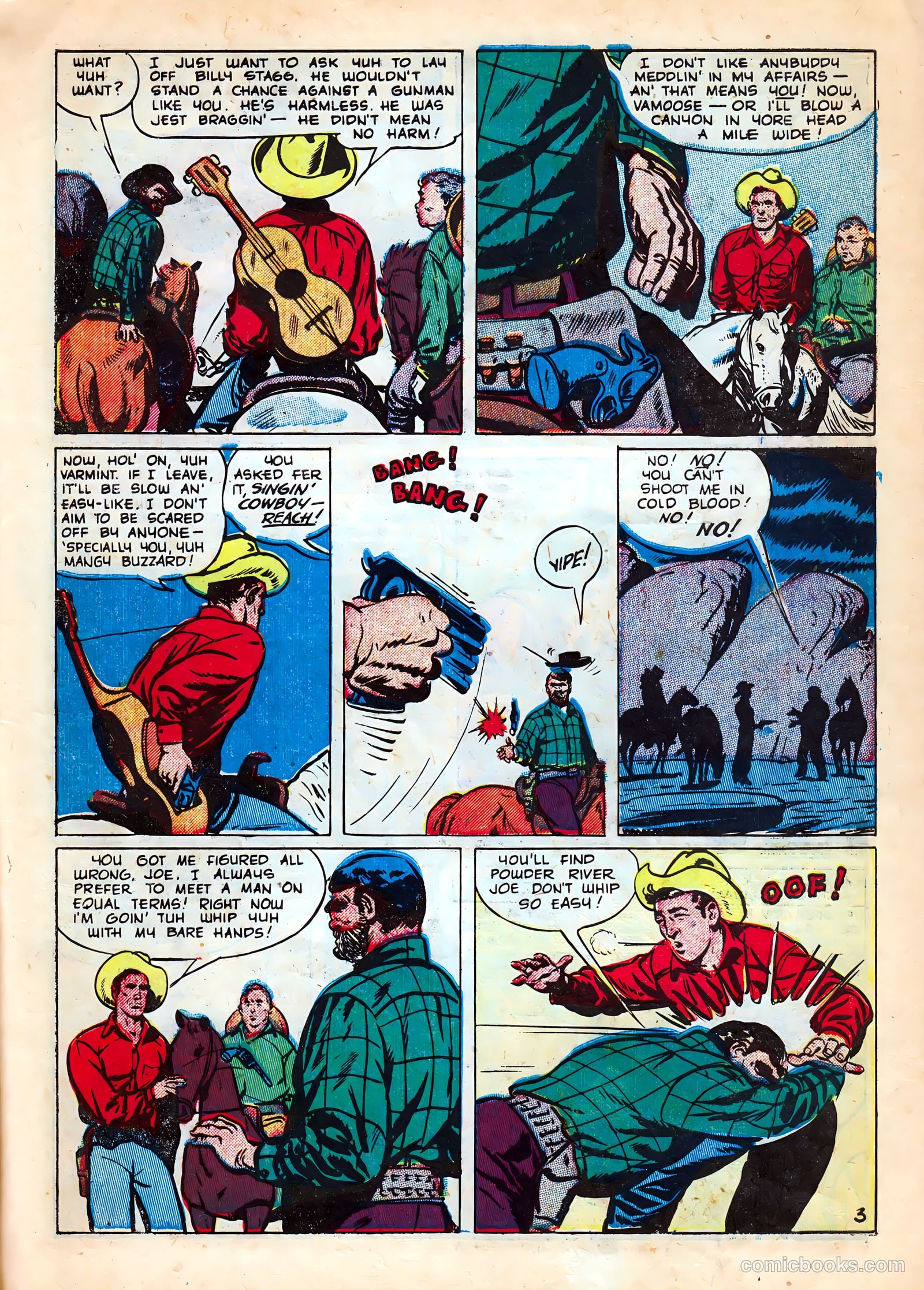 Kid Cowboy #6 (1951) — page 27 of 37