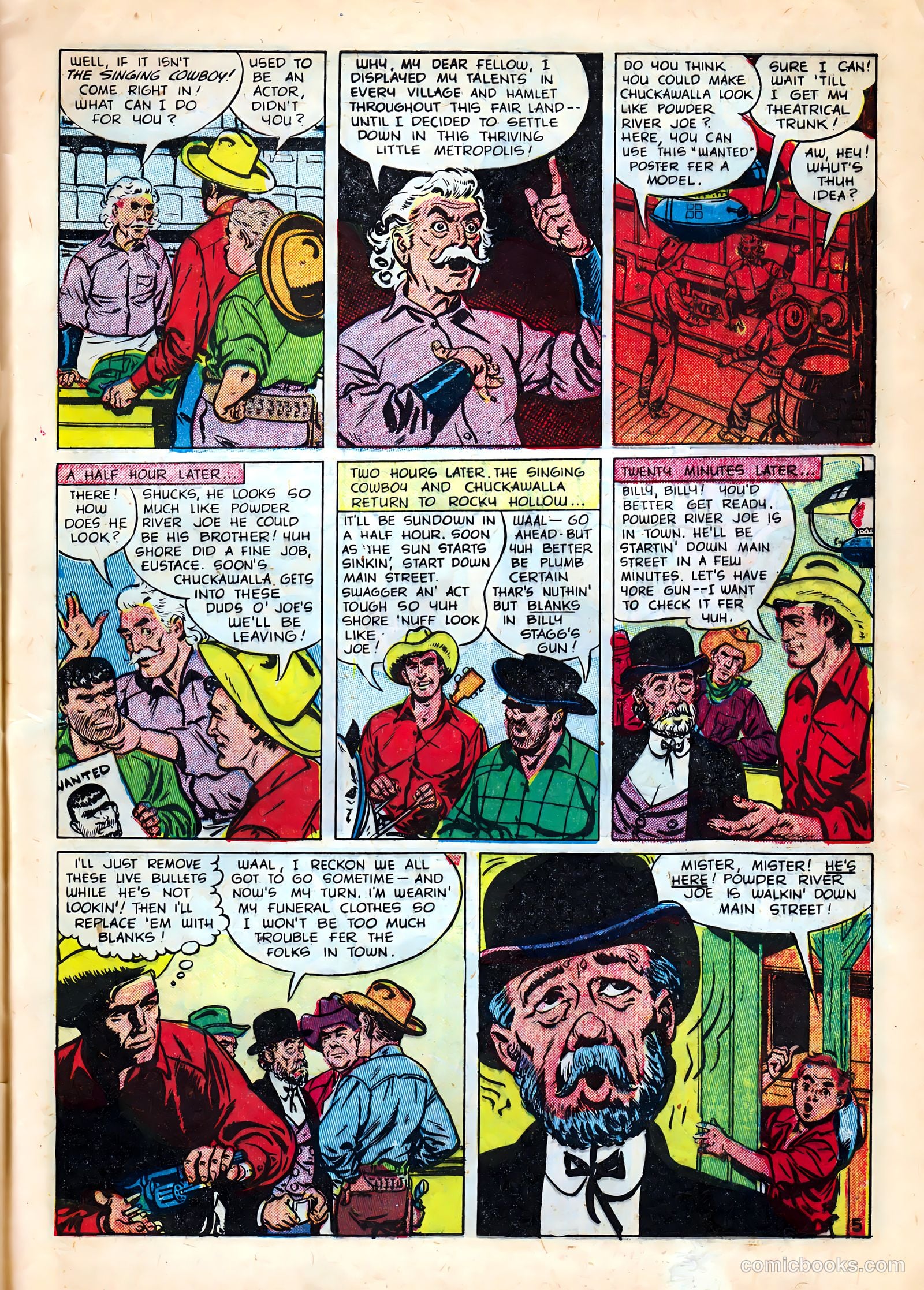 Kid Cowboy #6 (1951) — page 29 of 37