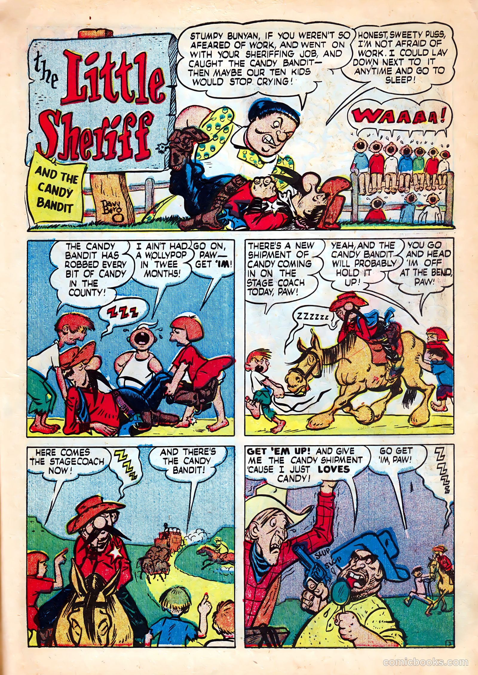 Kid Cowboy #6 (1951) — page 31 of 37