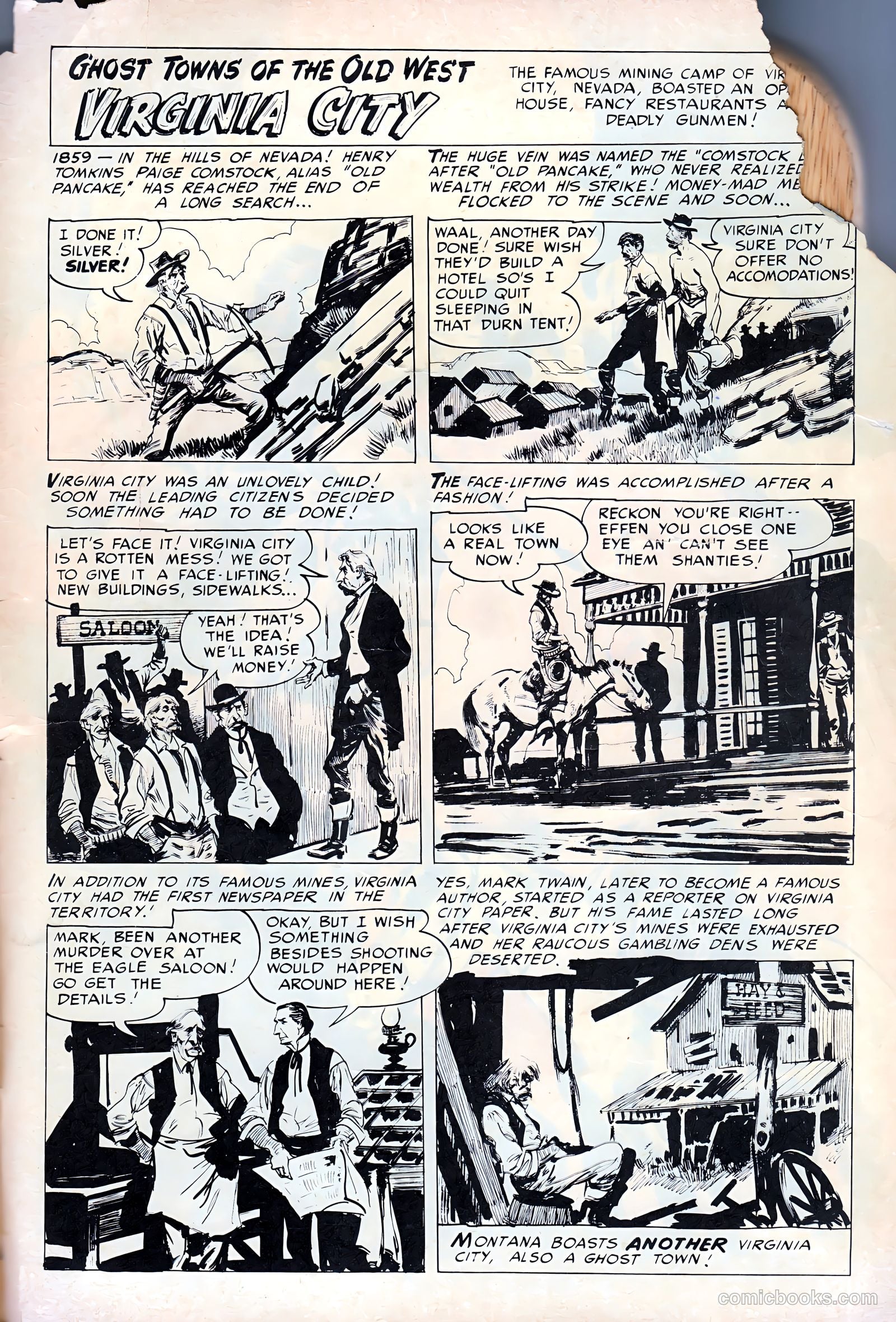 Kid Cowboy #6 (1951) — page 35 of 37