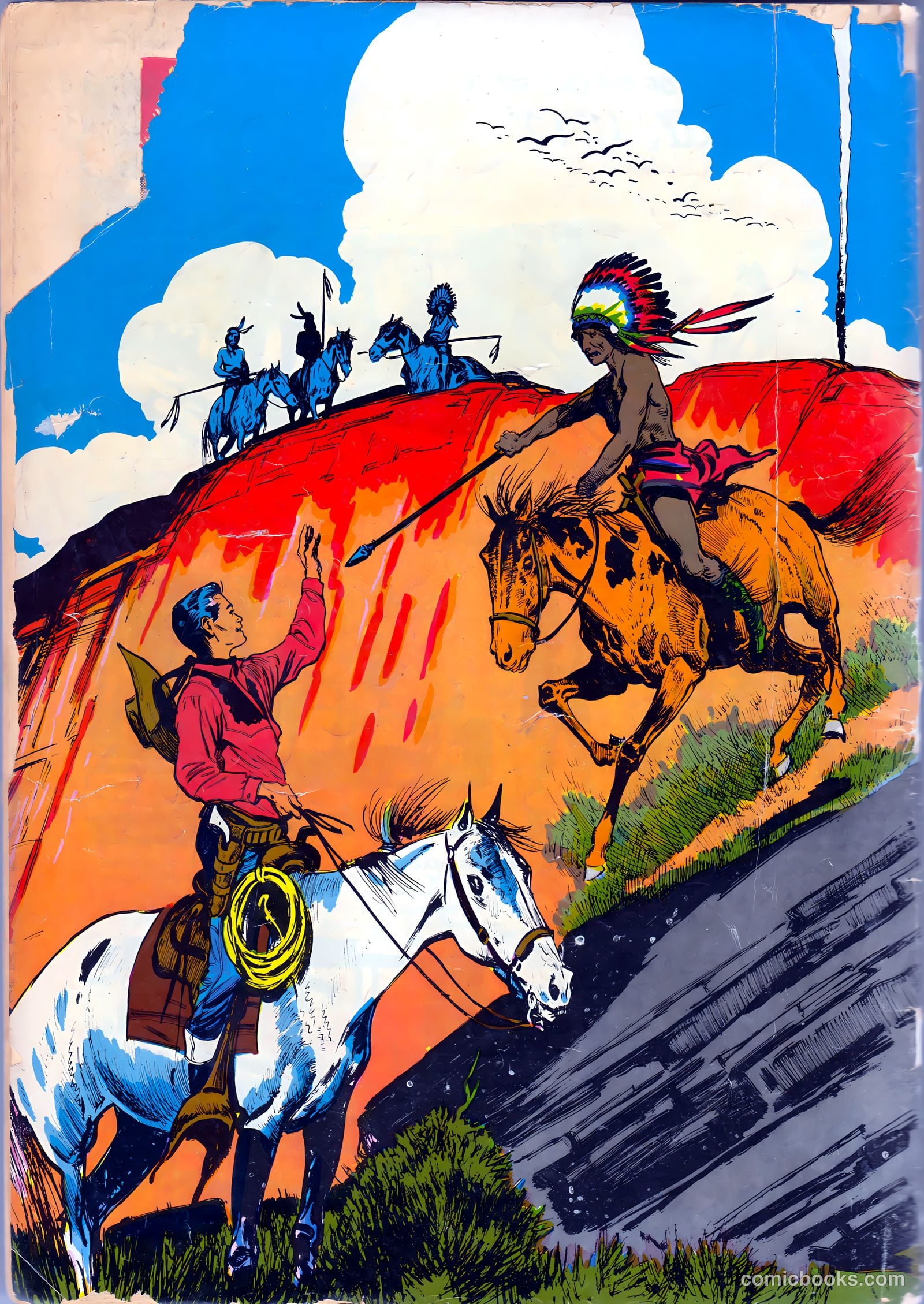 Kid Cowboy #6 (1951) — page 36 of 37