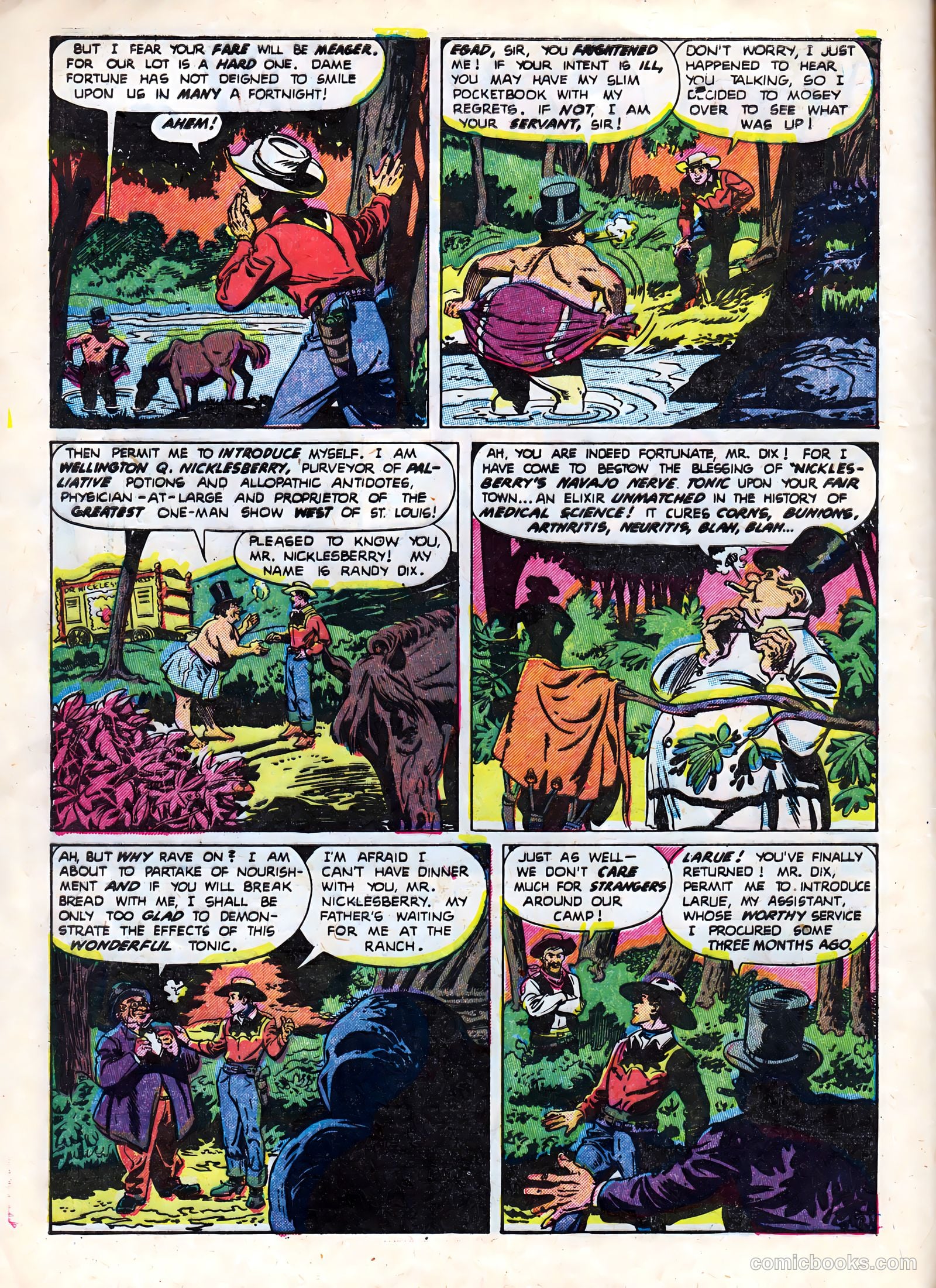 Kid Cowboy #7 (1952) — page 4 of 36