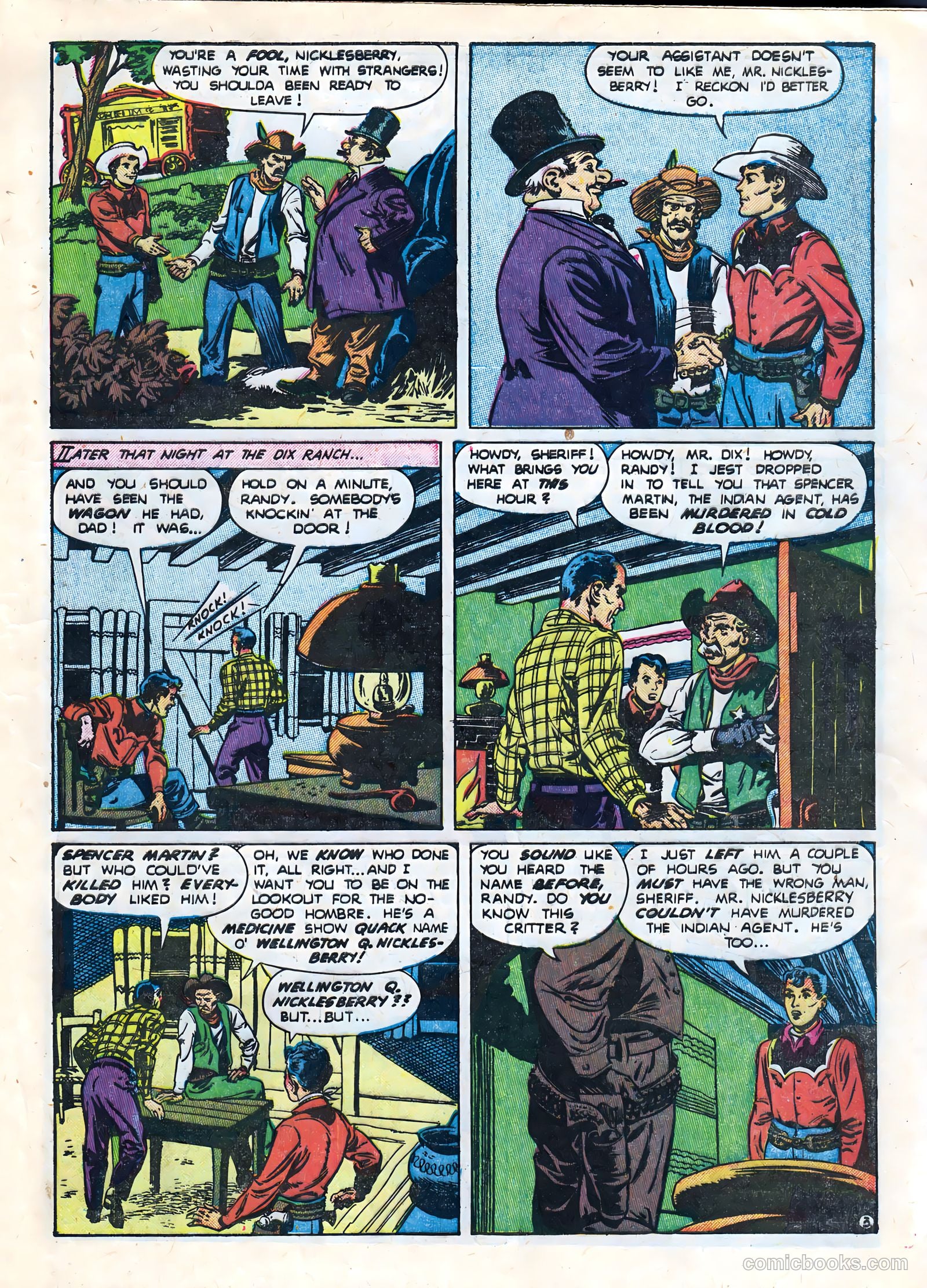 Kid Cowboy #7 (1952) — page 5 of 36