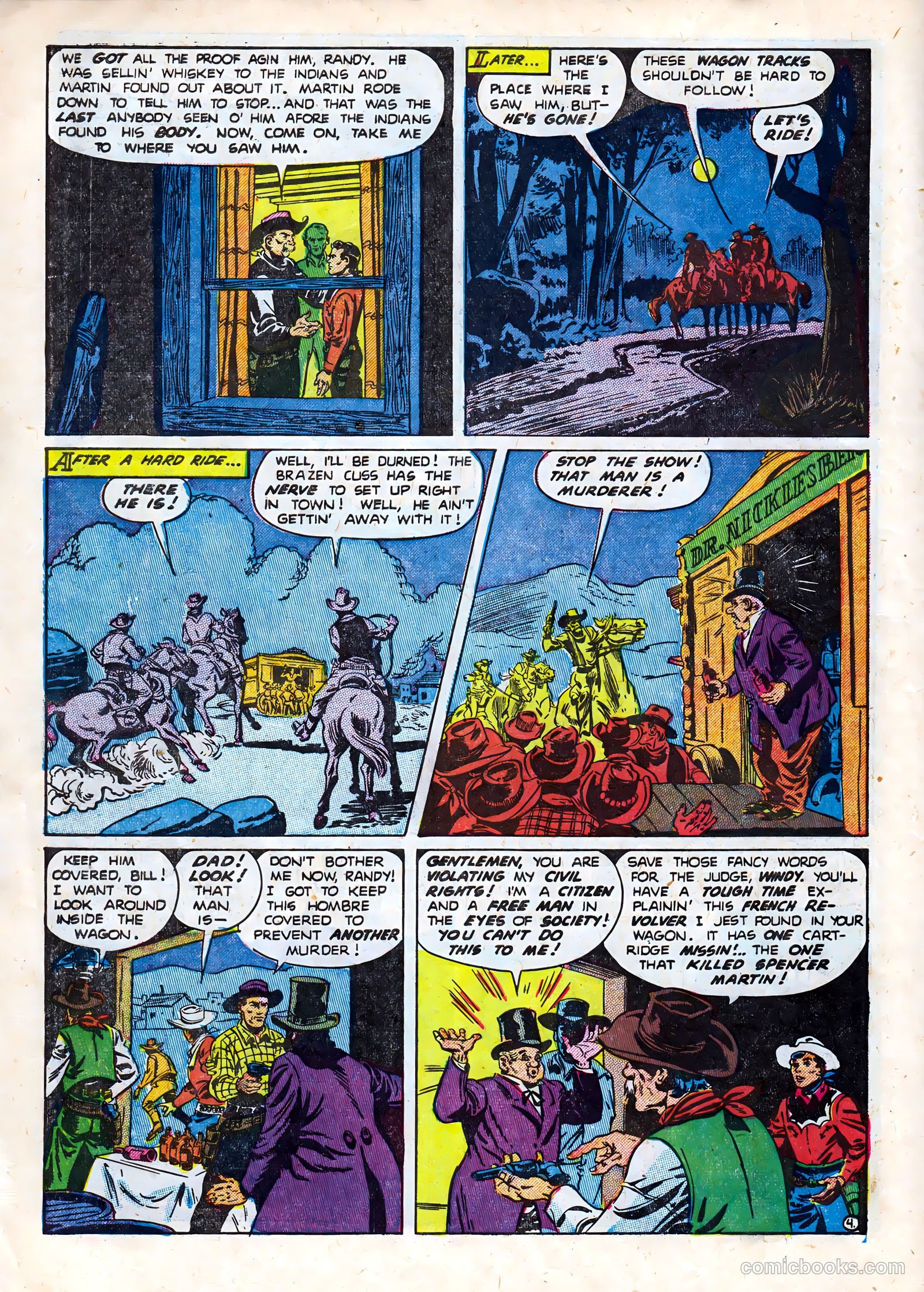 Kid Cowboy #7 (1952) — page 6 of 36