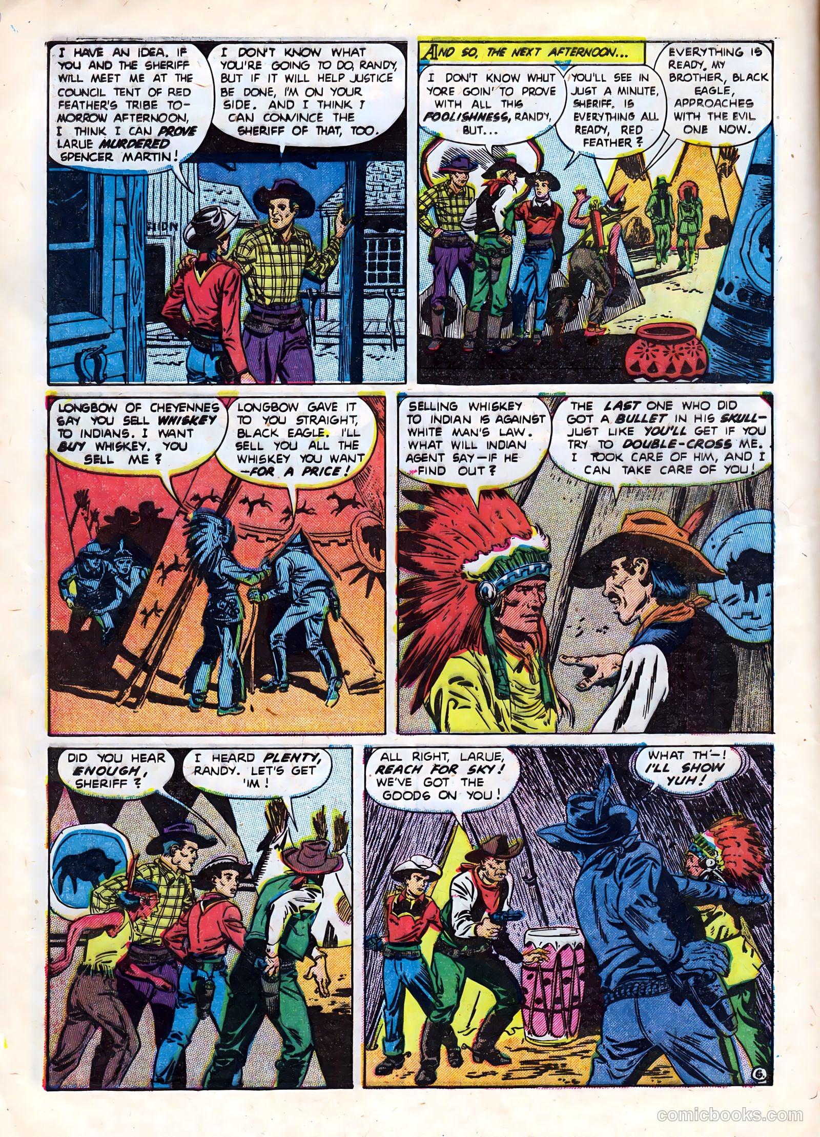 Kid Cowboy #7 (1952) — page 8 of 36