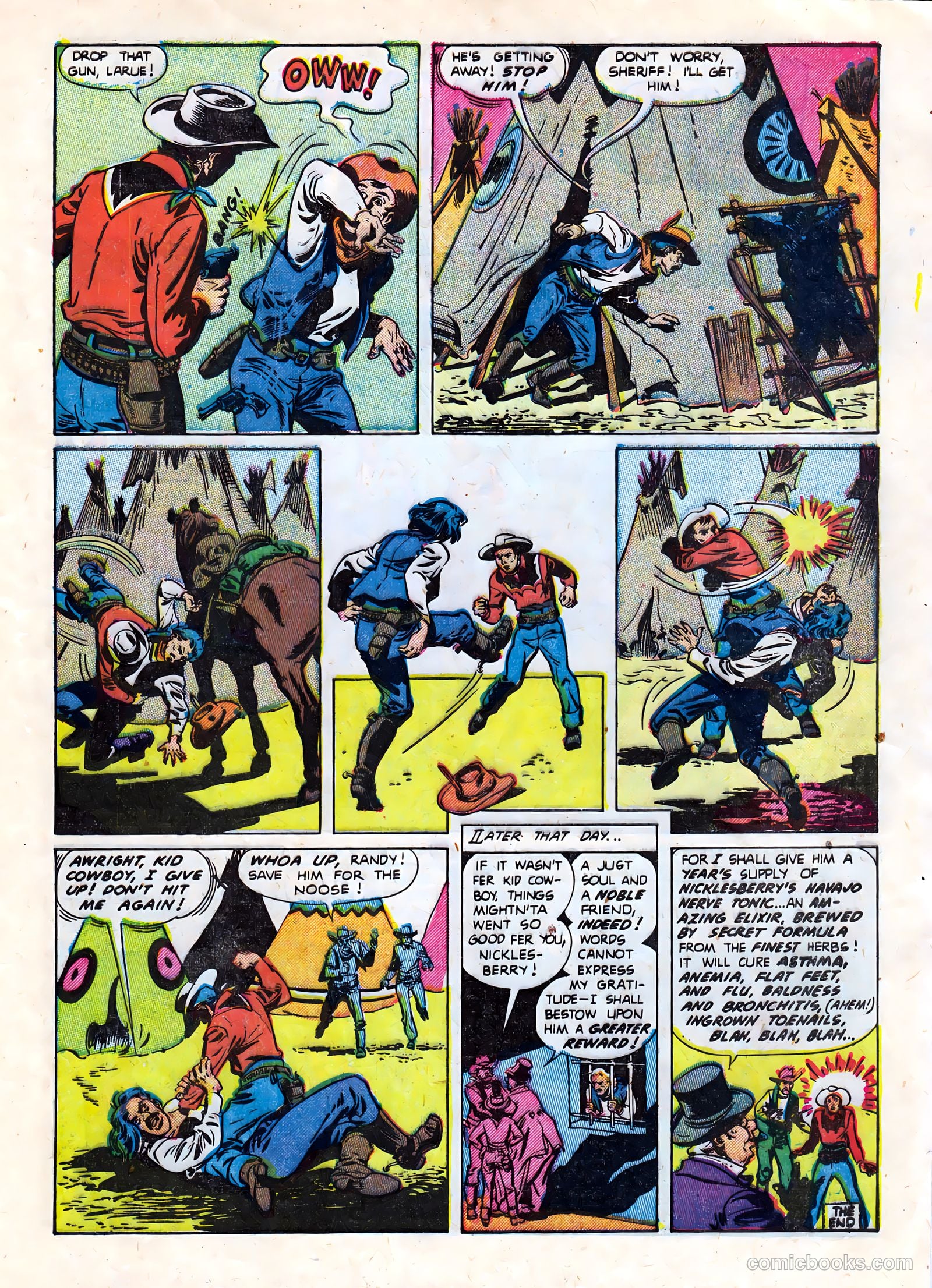 Kid Cowboy #7 (1952) — page 9 of 36