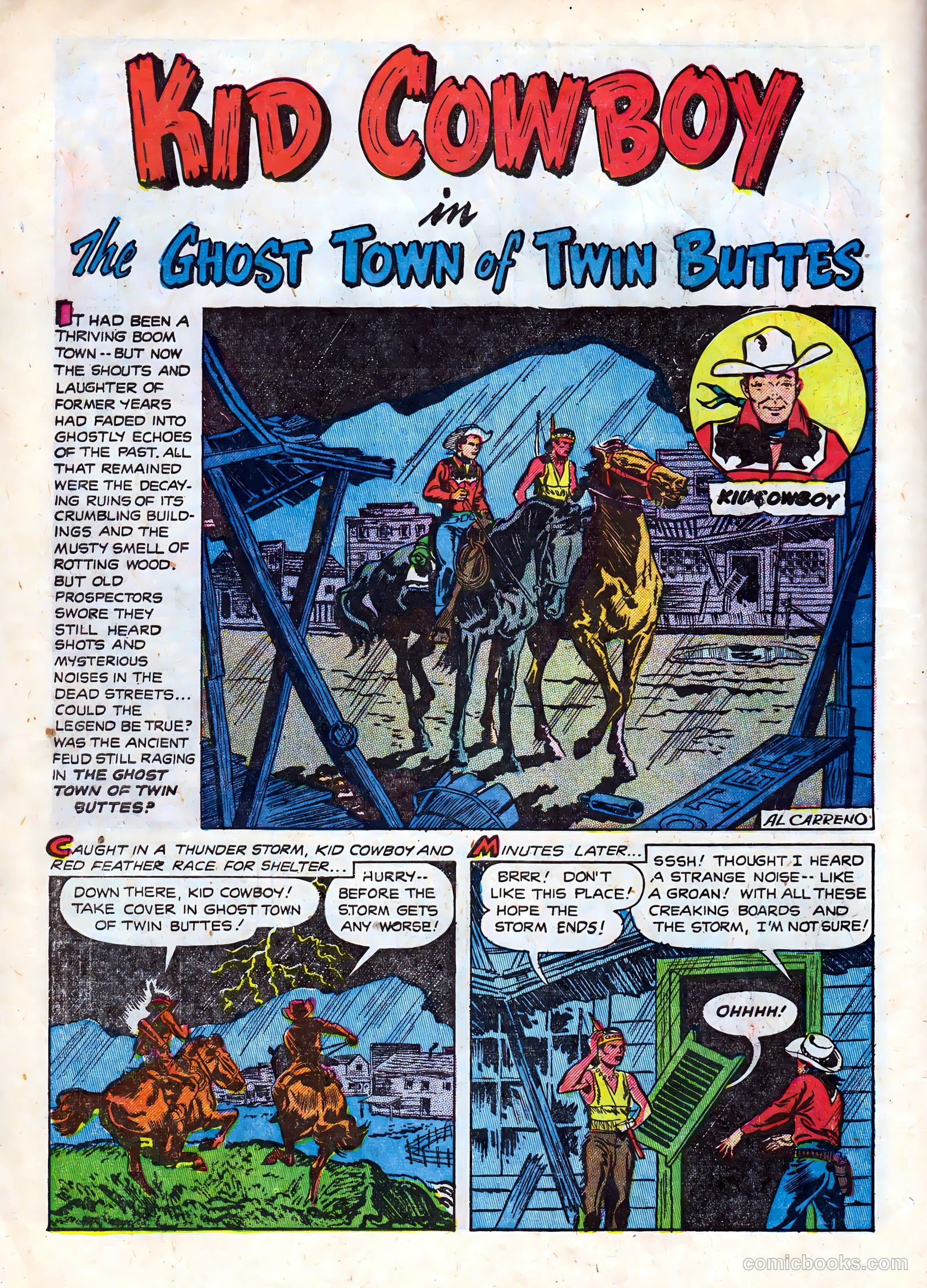 Kid Cowboy #7 (1952) — page 10 of 36