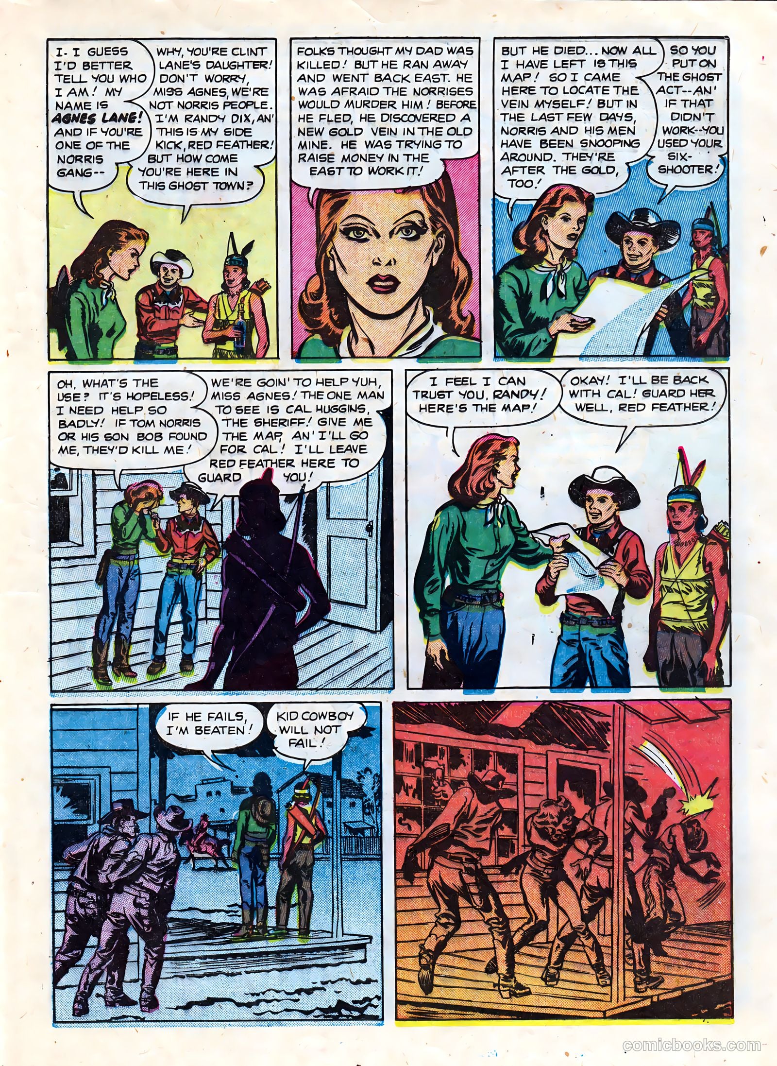 Kid Cowboy #7 (1952) — page 13 of 36