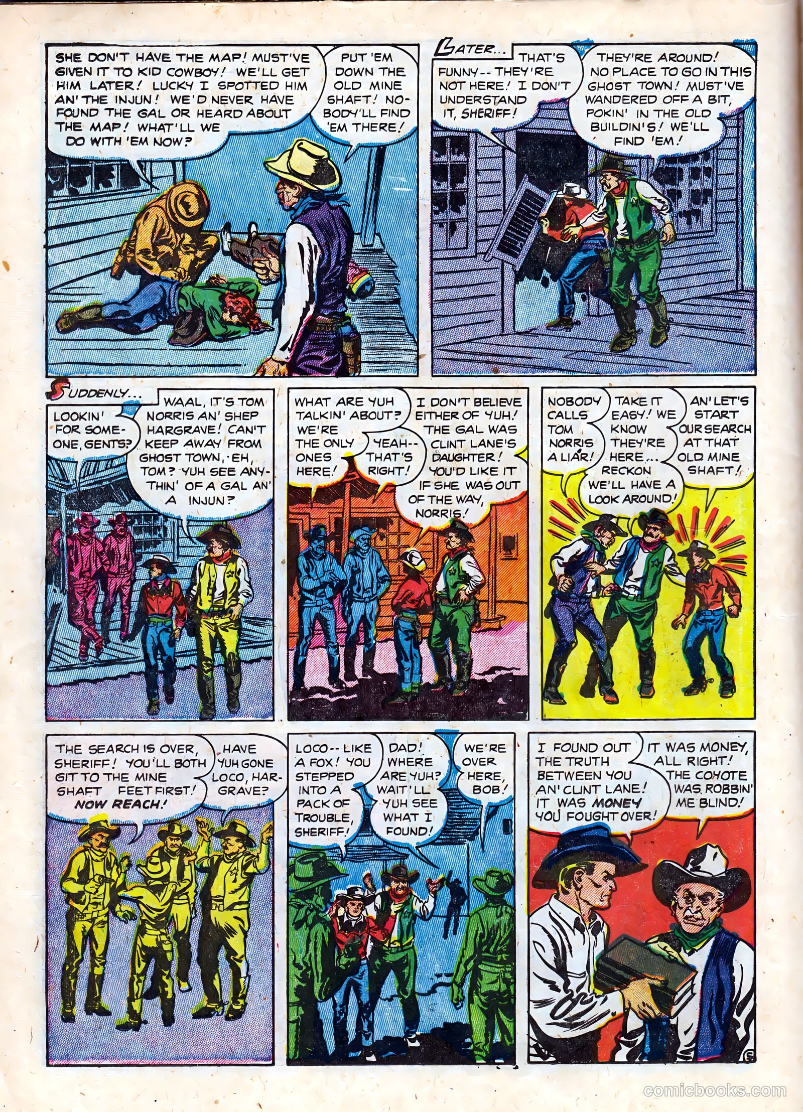 Kid Cowboy #7 (1952) — page 14 of 36