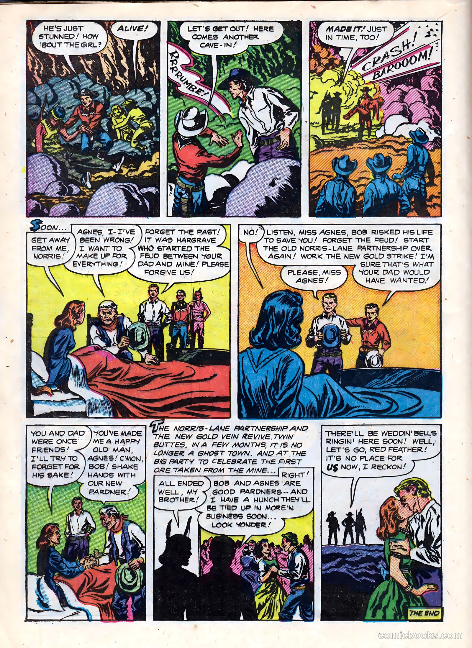 Kid Cowboy #7 (1952) — page 16 of 36