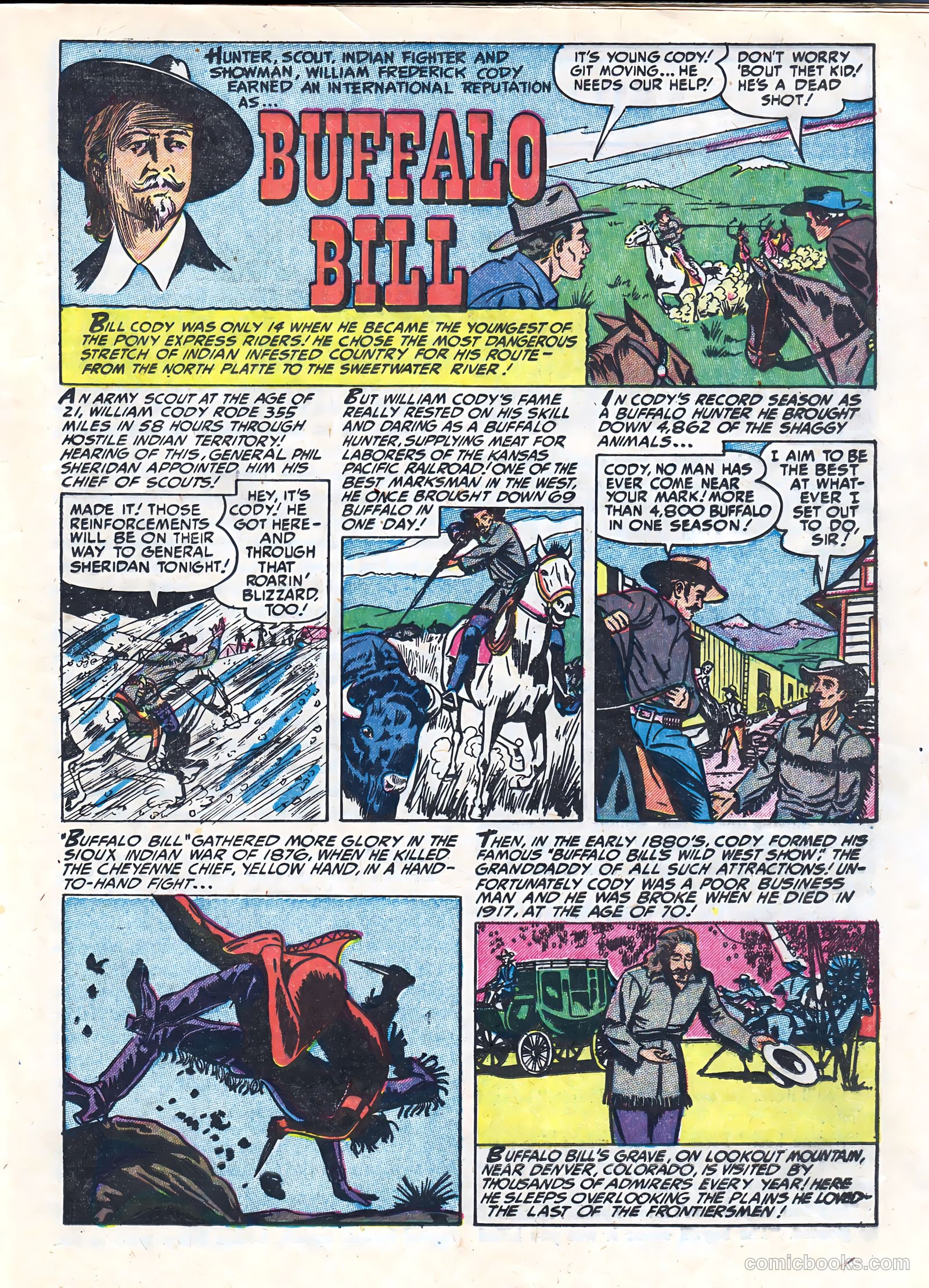 Kid Cowboy #7 (1952) — page 17 of 36