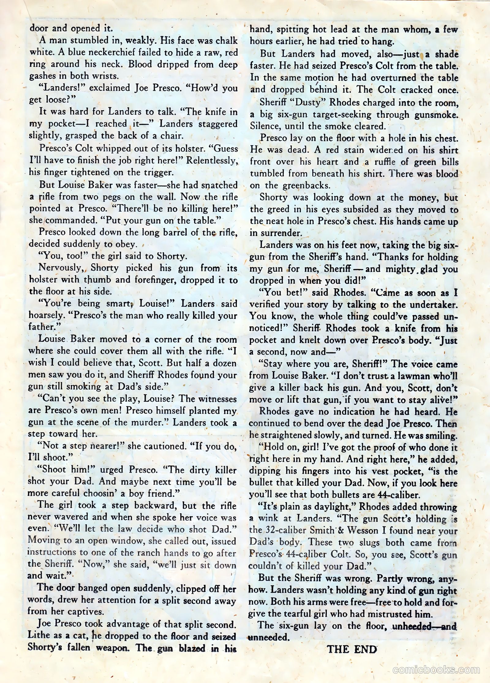 Kid Cowboy #7 (1952) — page 19 of 36