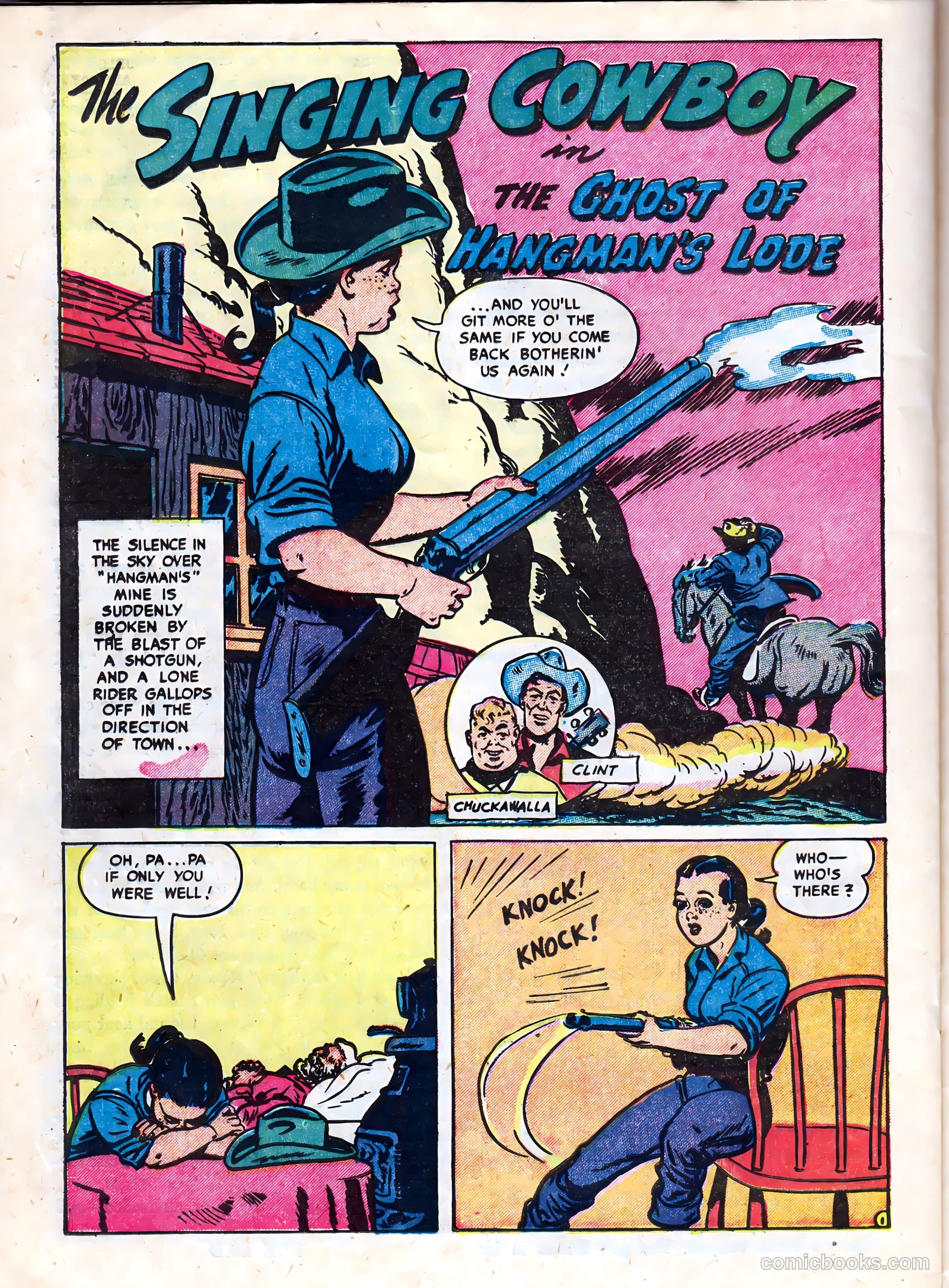 Kid Cowboy #7 (1952) — page 20 of 36