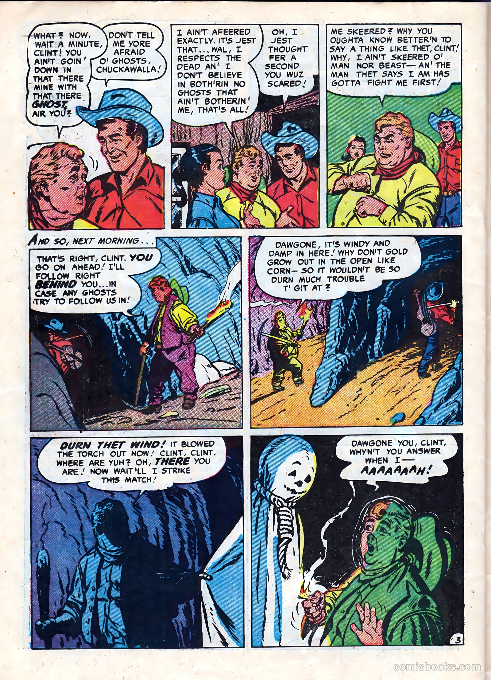 Kid Cowboy #7 (1952) — page 22 of 36