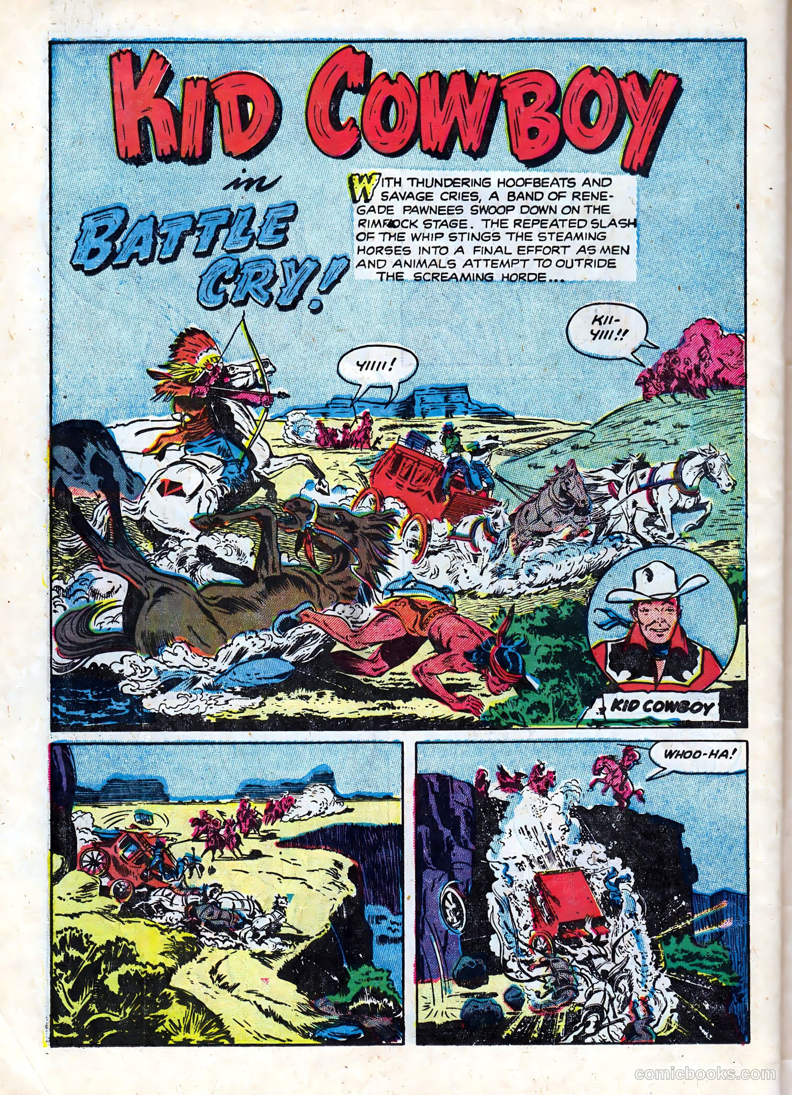 Kid Cowboy #7 (1952) — page 26 of 36