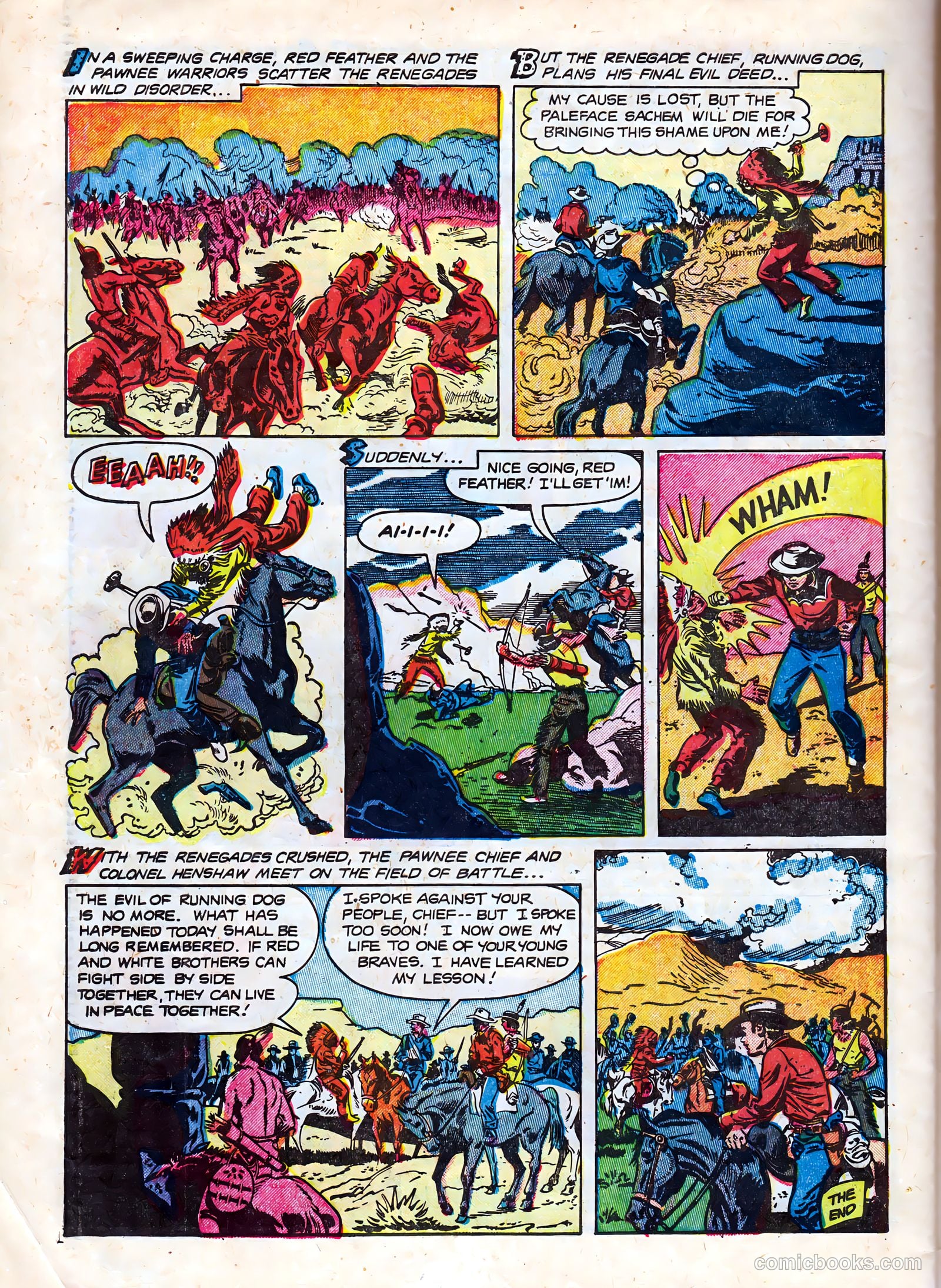 Kid Cowboy #7 (1952) — page 30 of 36