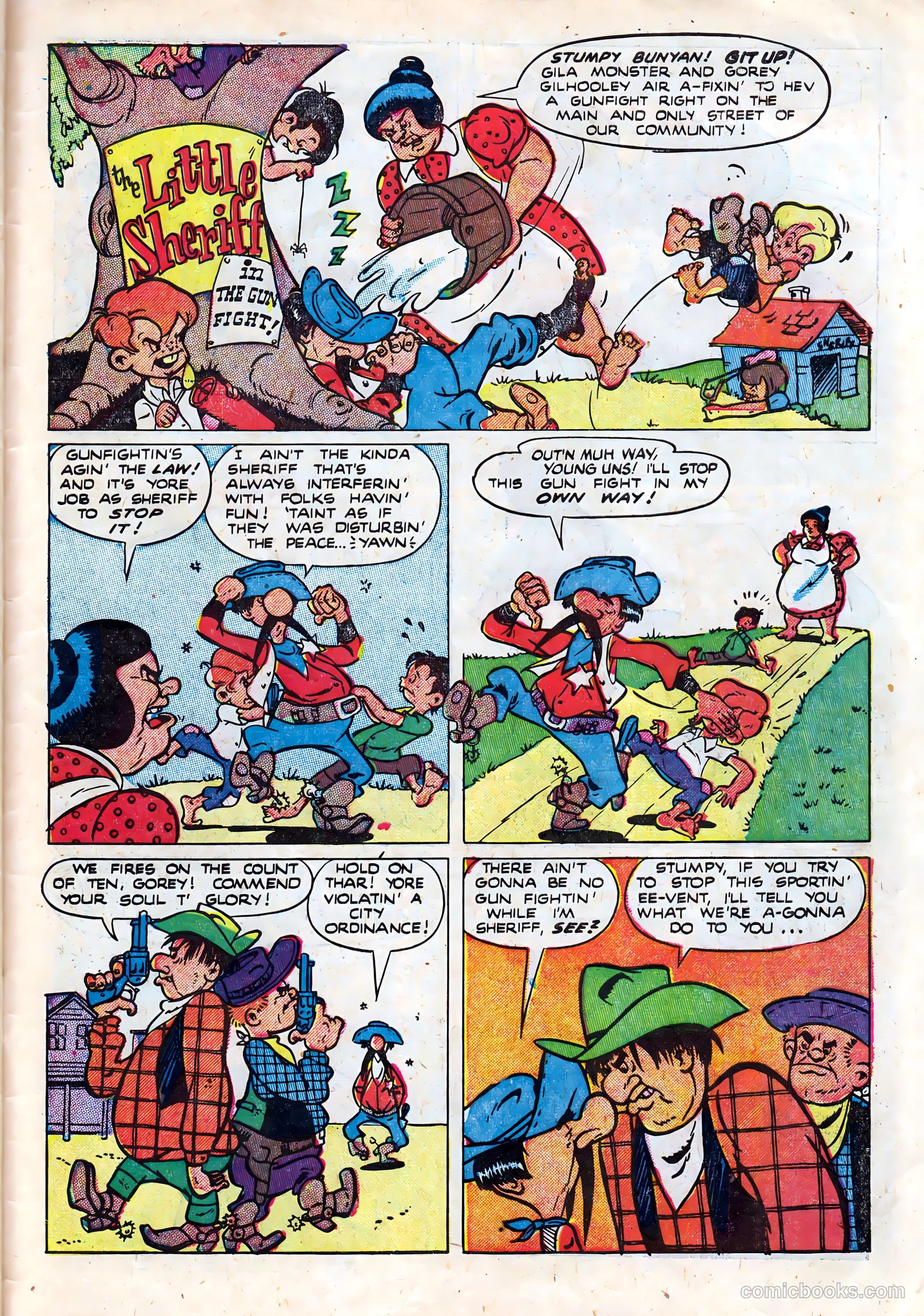 Kid Cowboy #7 (1952) — page 31 of 36