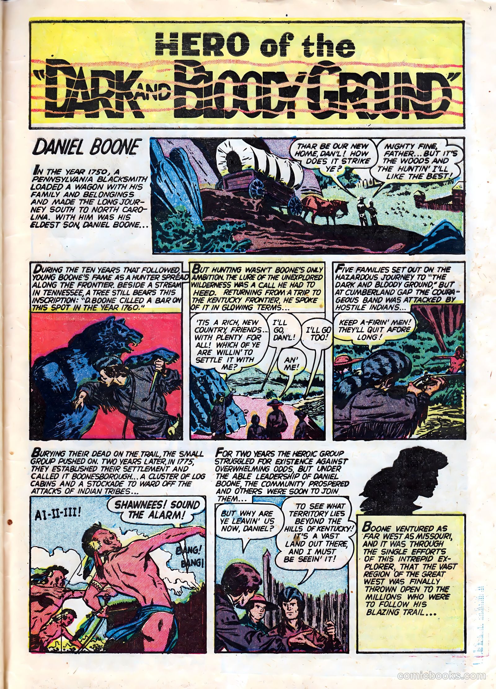 Kid Cowboy #7 (1952) — page 33 of 36