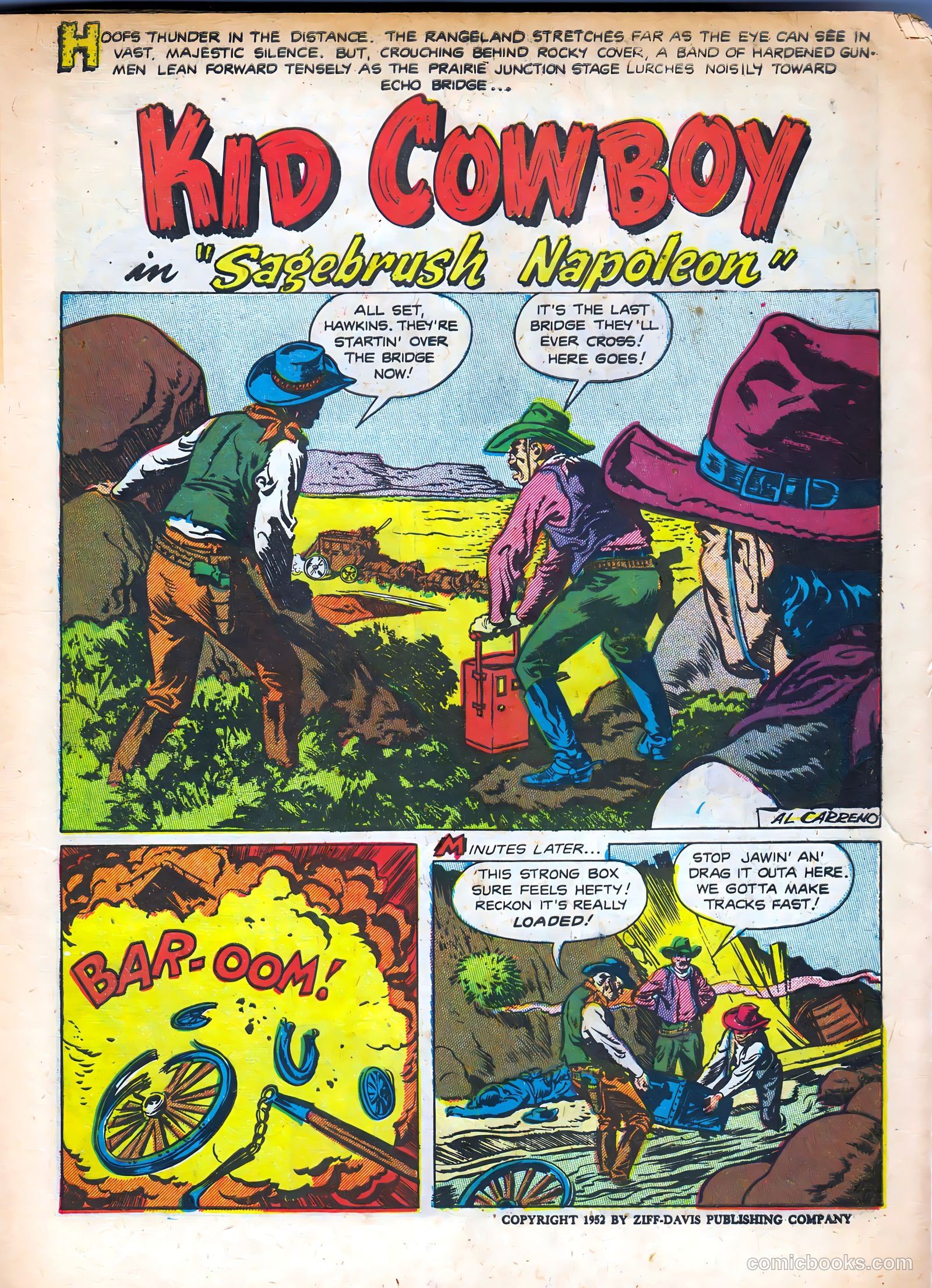 Kid Cowboy #8 (1945) — page 3 of 36