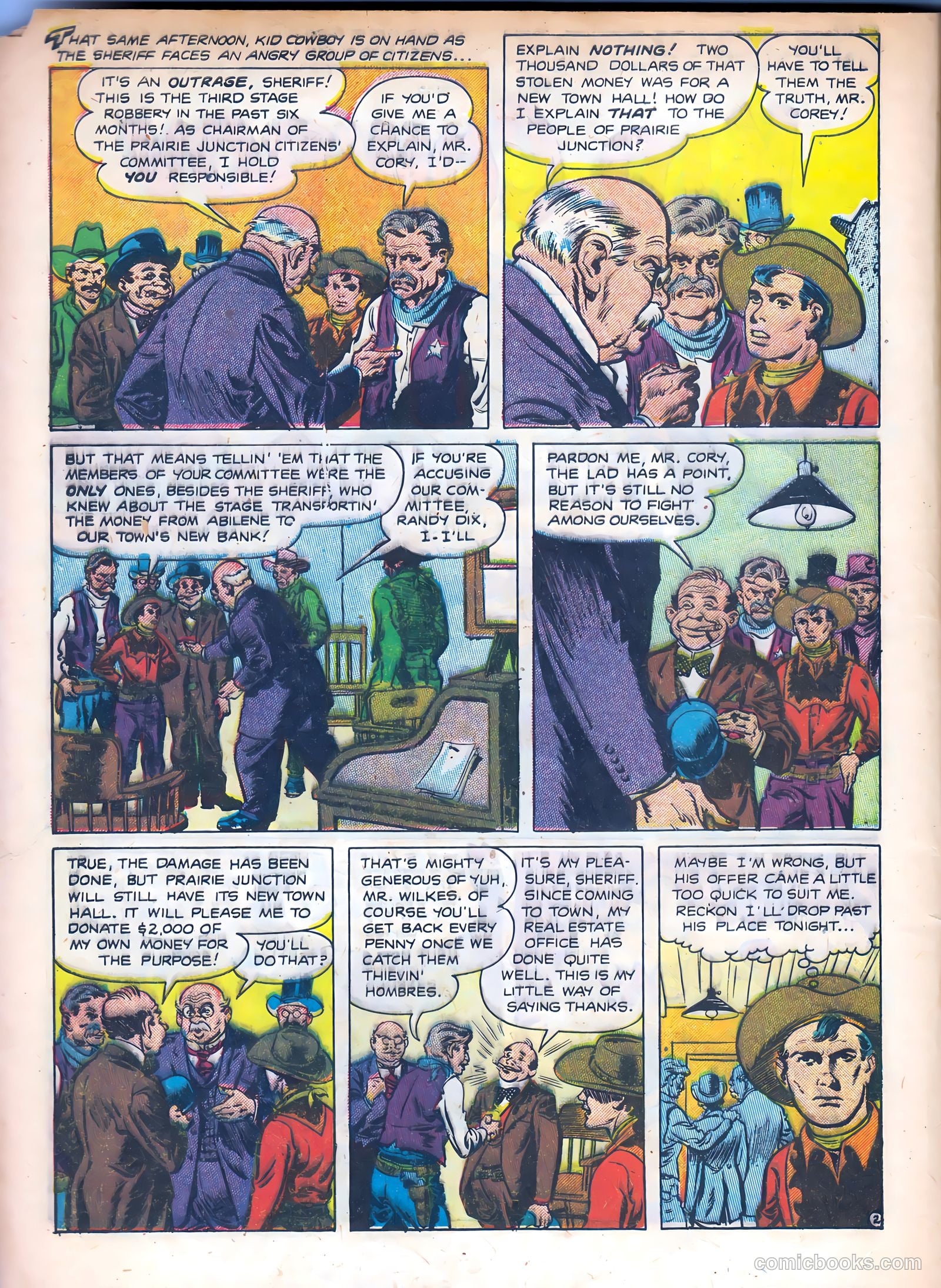 Kid Cowboy #8 (1945) — page 4 of 36