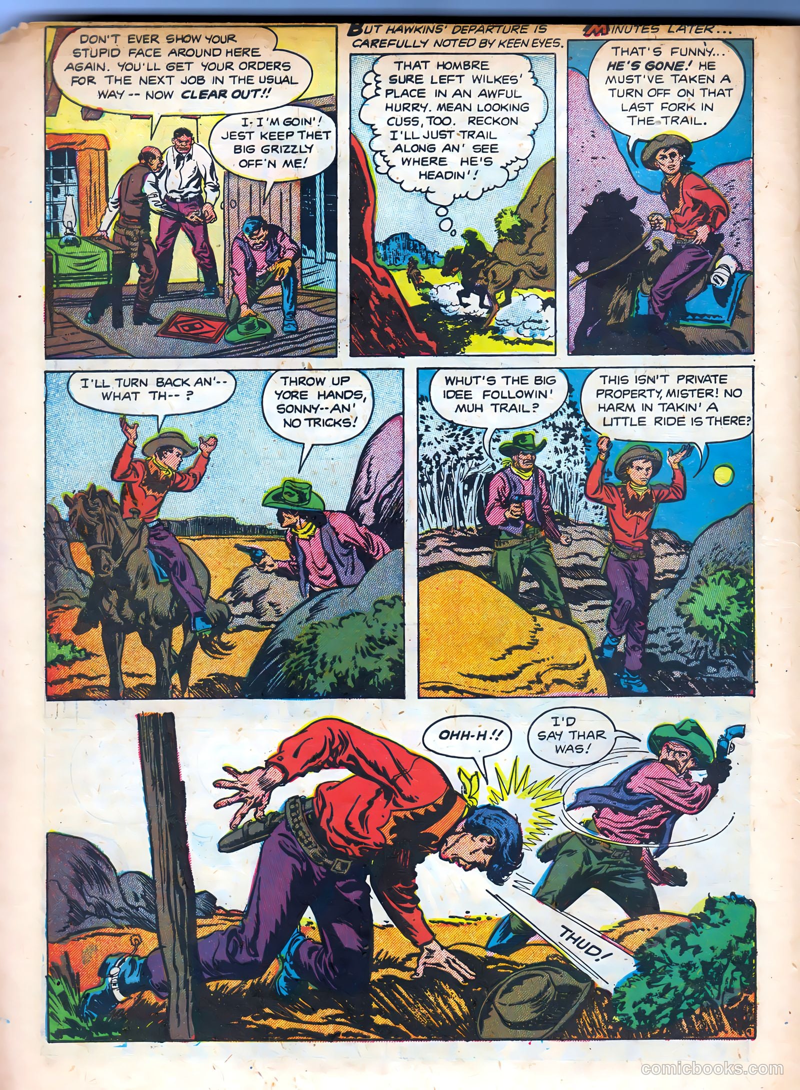 Kid Cowboy #8 (1945) — page 6 of 36