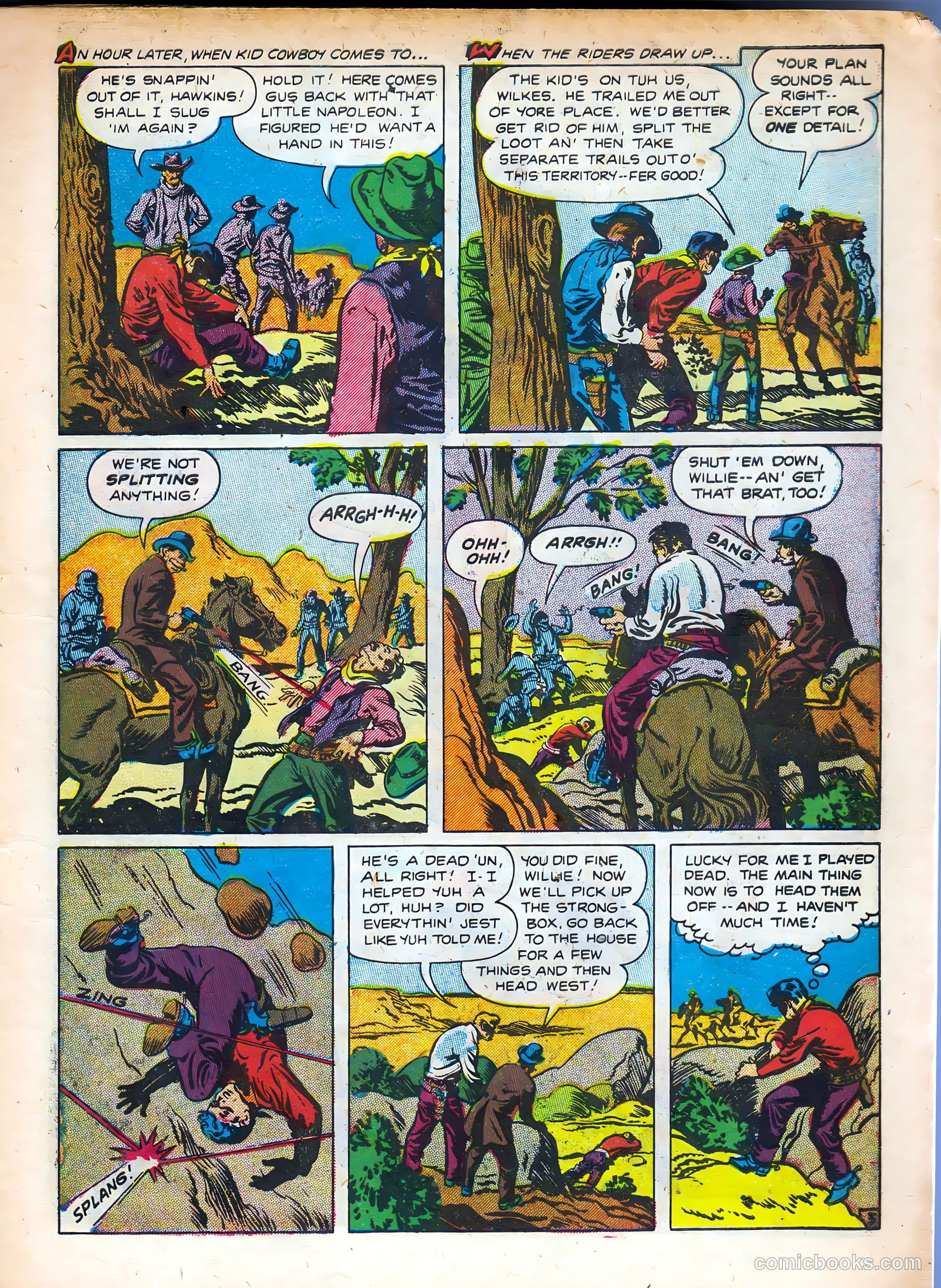 Kid Cowboy #8 (1945) — page 7 of 36