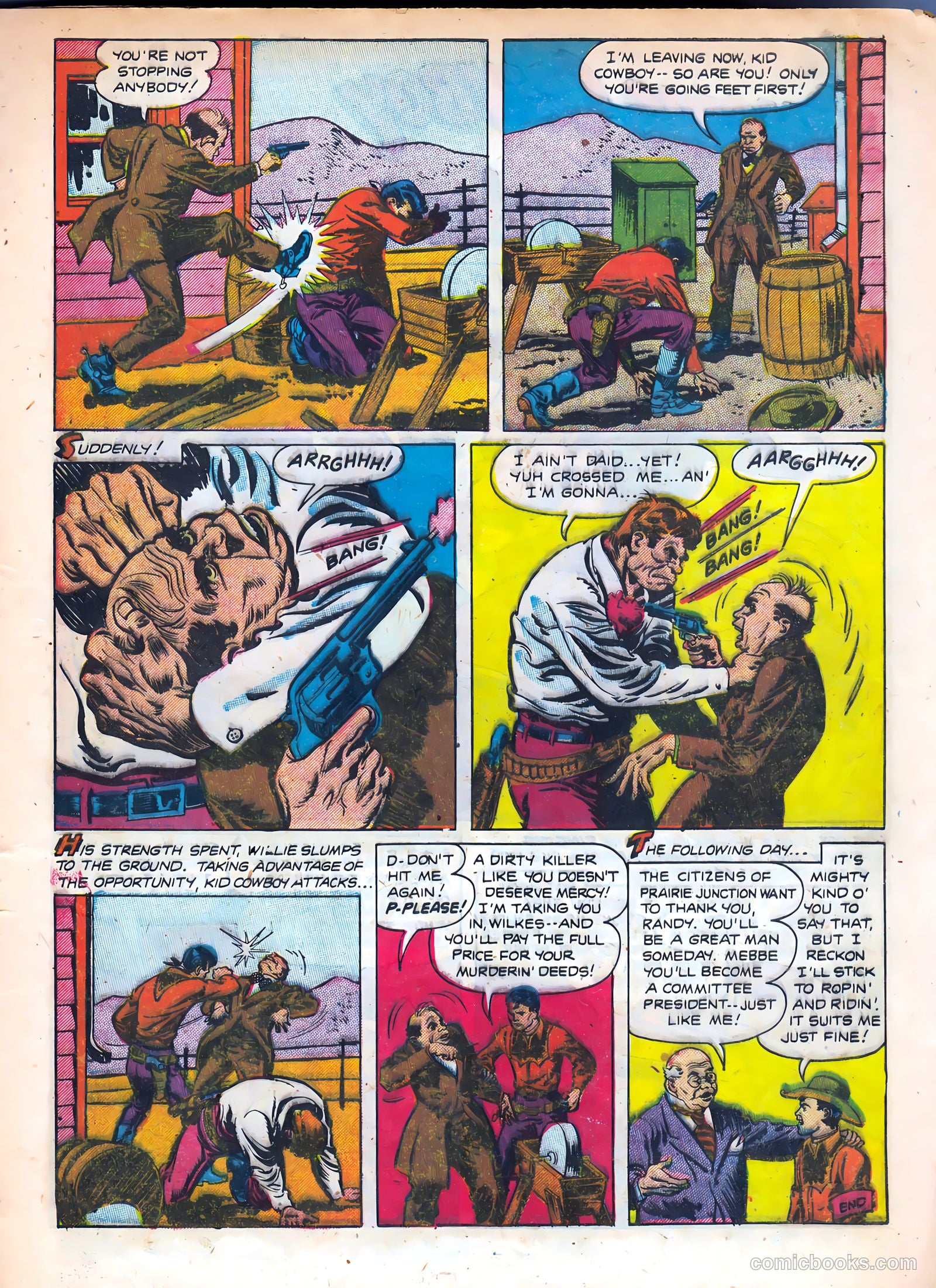 Kid Cowboy #8 (1945) — page 9 of 36