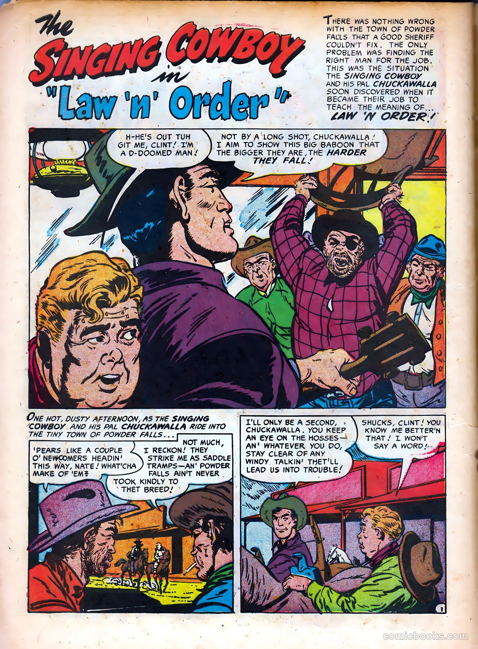 Kid Cowboy #8 (1945) — page 10 of 36
