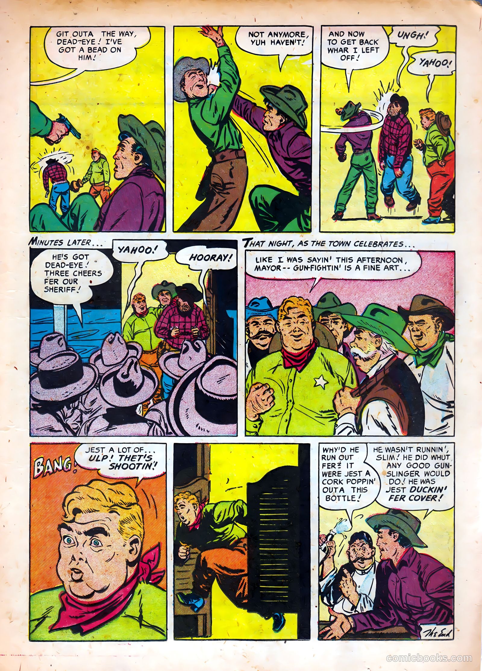 Kid Cowboy #8 (1945) — page 15 of 36