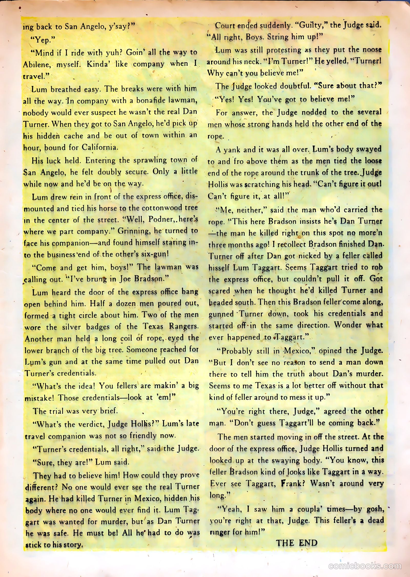 Kid Cowboy #8 (1945) — page 17 of 36