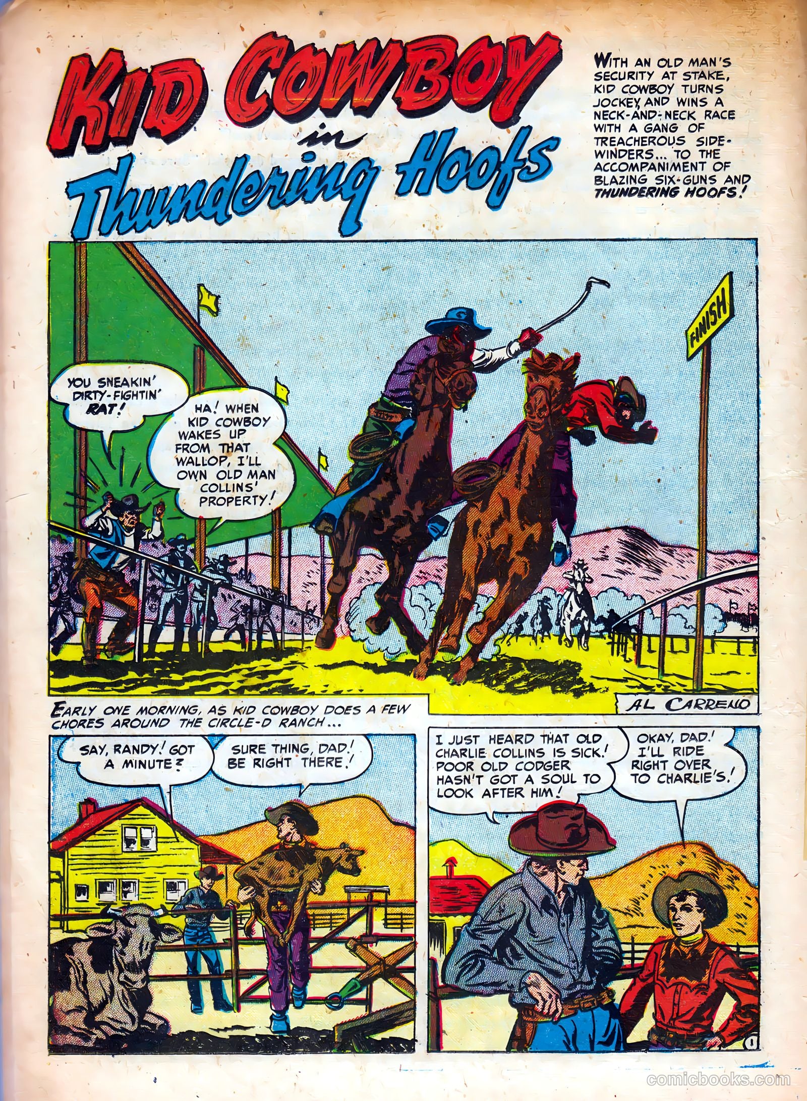 Kid Cowboy #8 (1945) — page 18 of 36