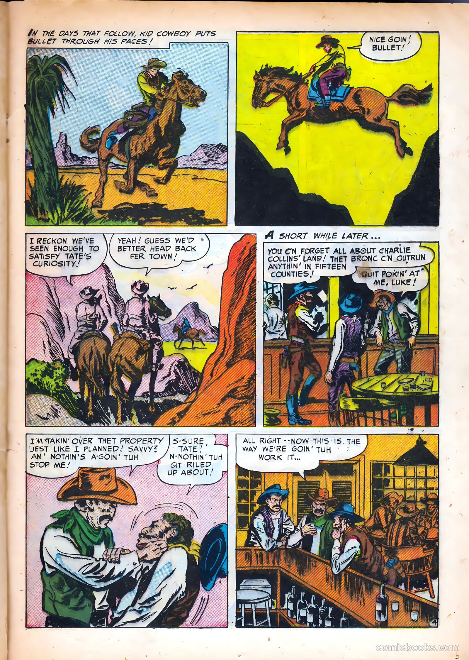Kid Cowboy #8 (1945) — page 21 of 36