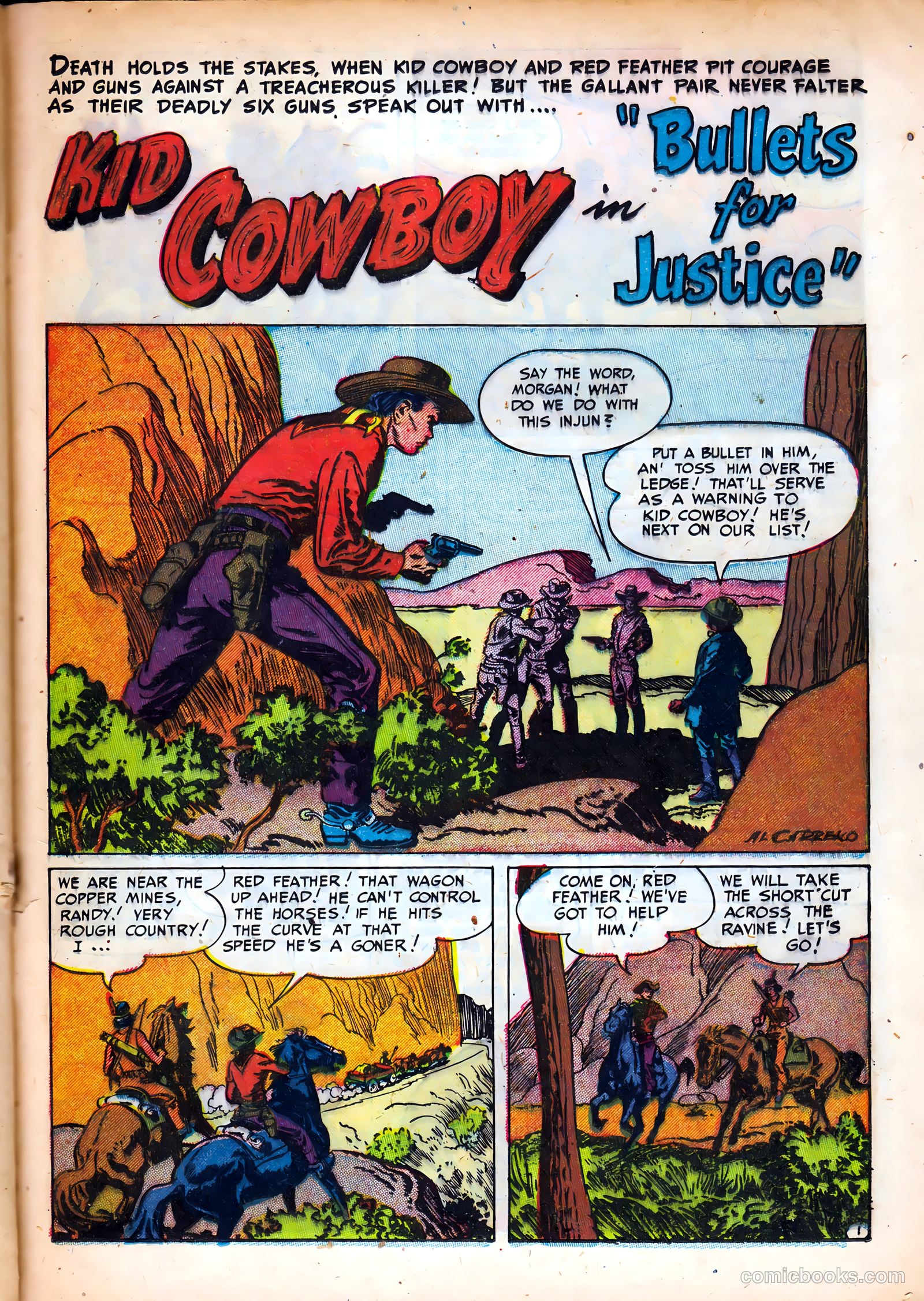 Kid Cowboy #8 (1945) — page 25 of 36