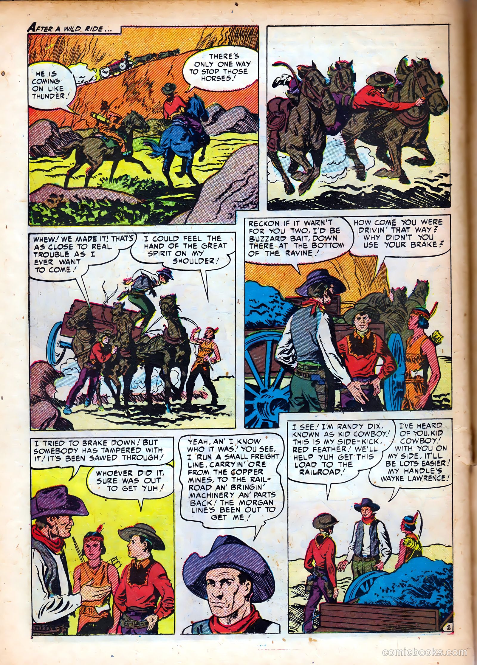 Kid Cowboy #8 (1945) — page 26 of 36