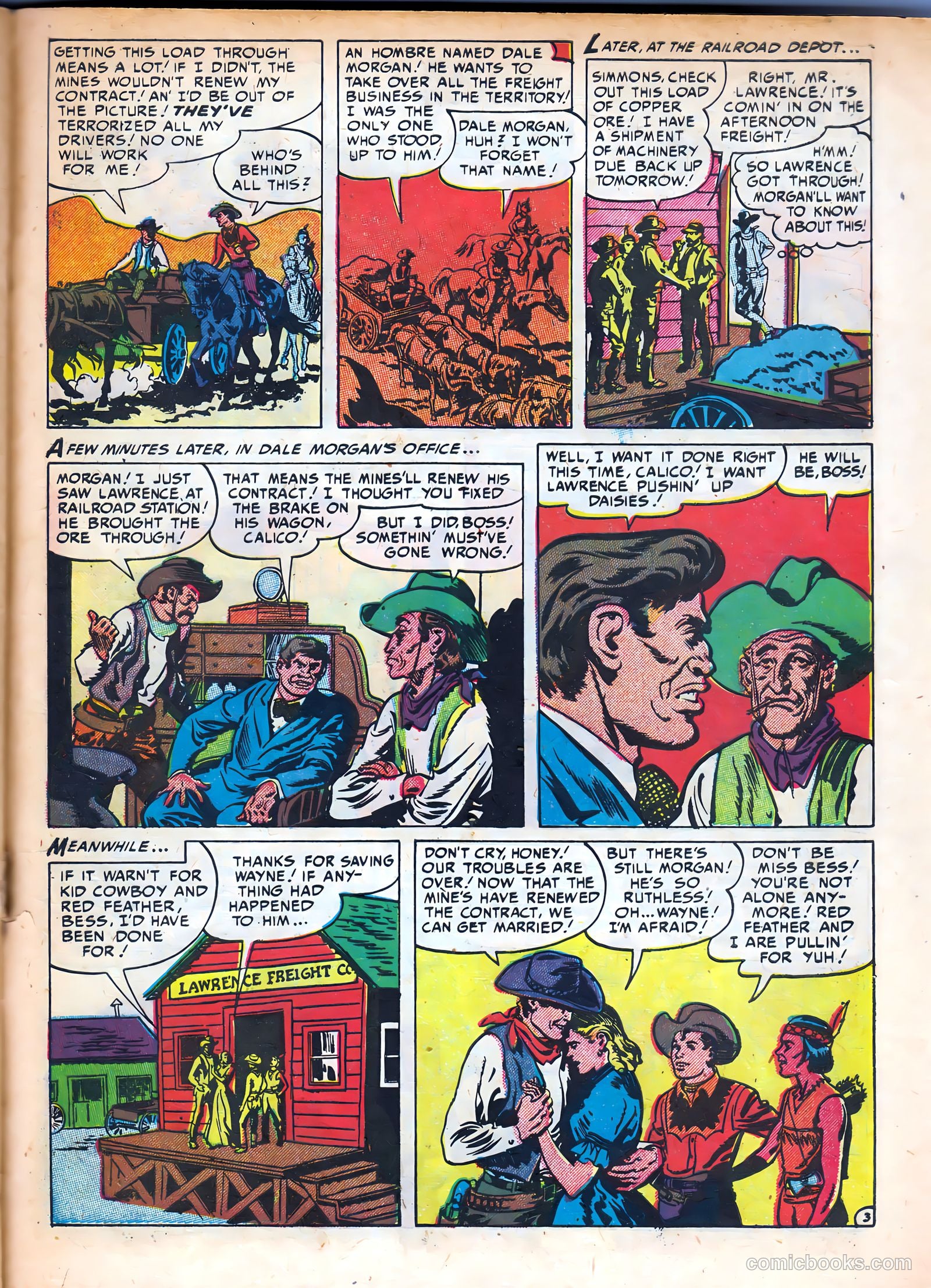 Kid Cowboy #8 (1945) — page 27 of 36