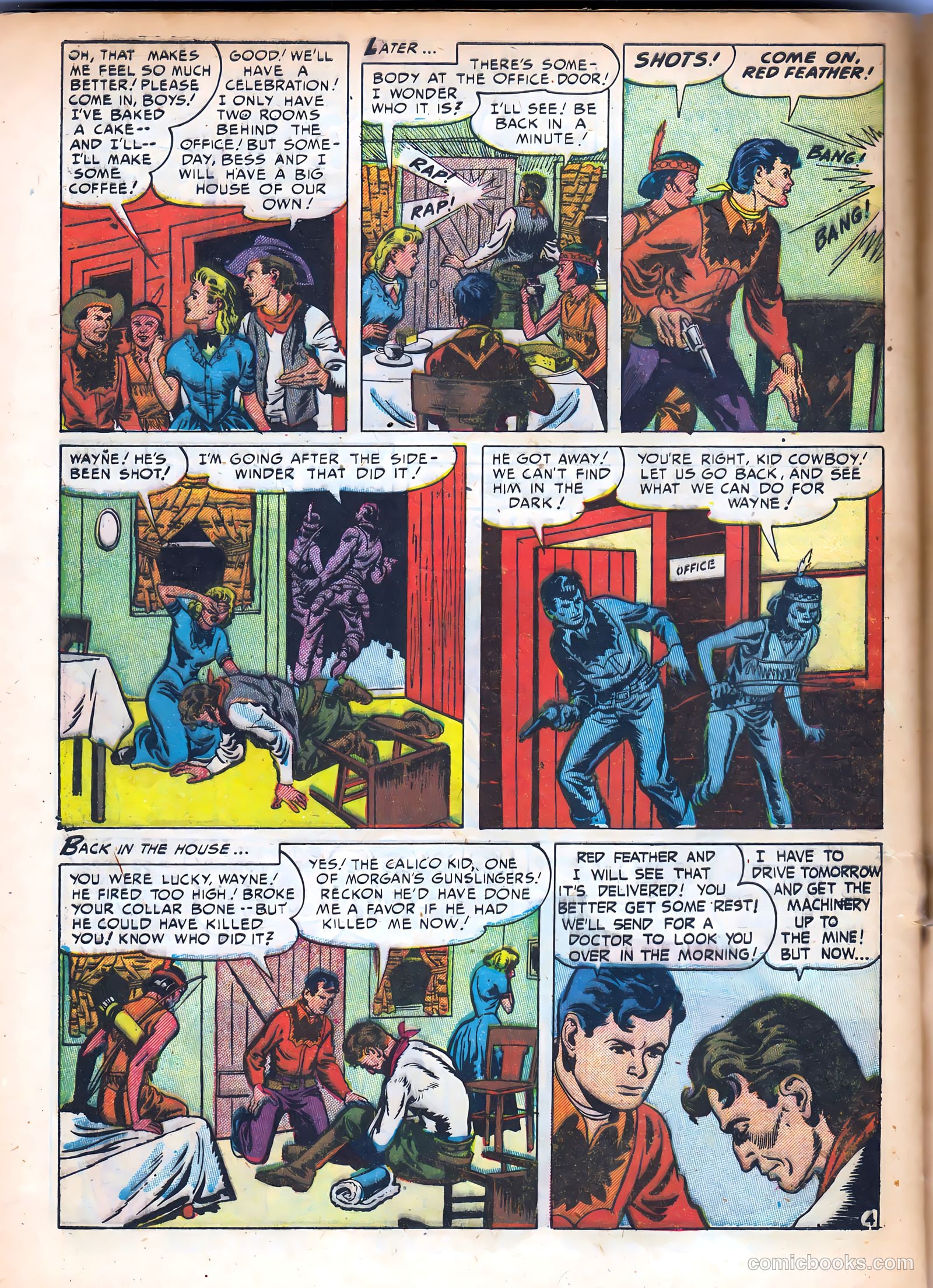 Kid Cowboy #8 (1945) — page 28 of 36