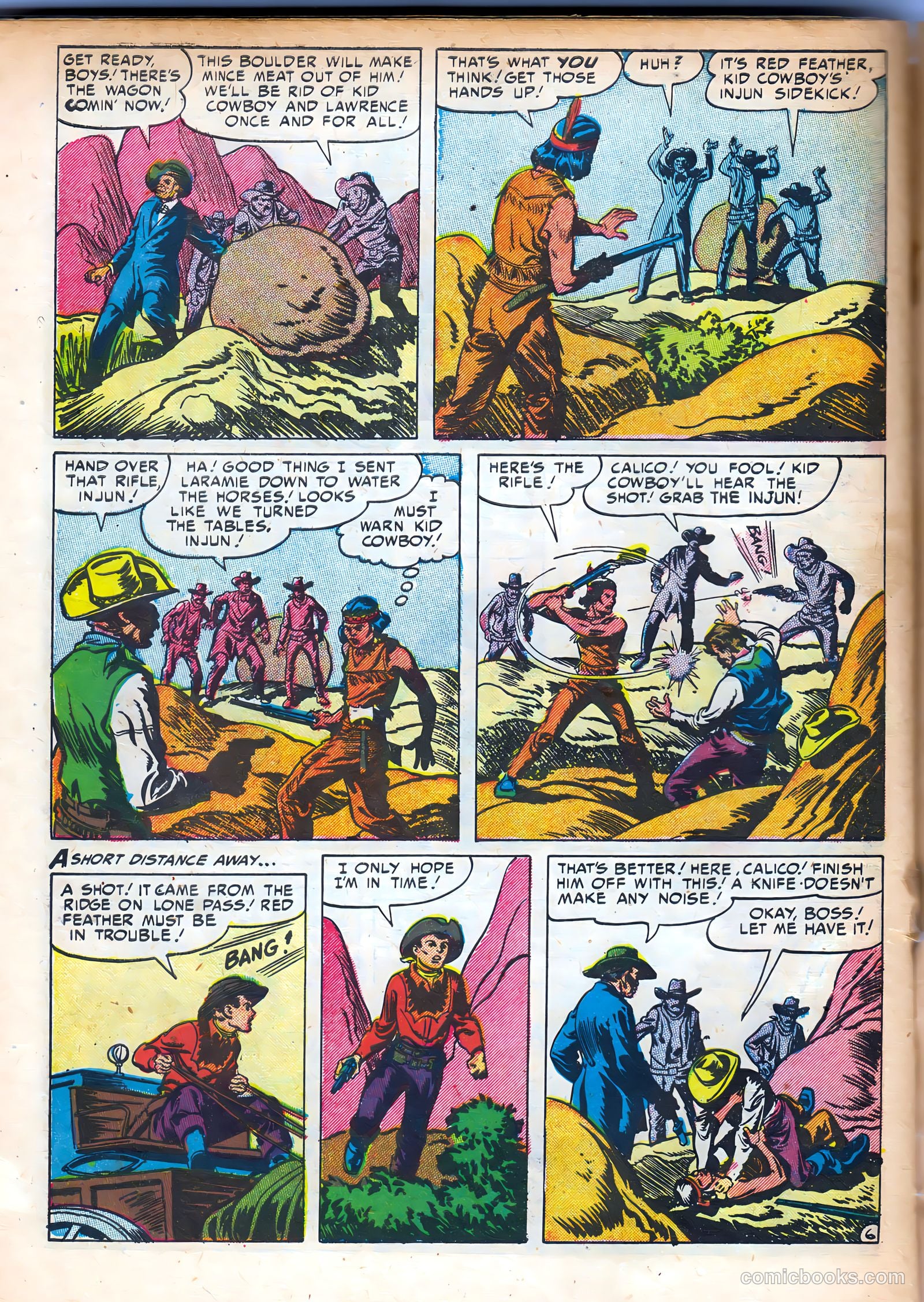 Kid Cowboy #8 (1945) — page 30 of 36