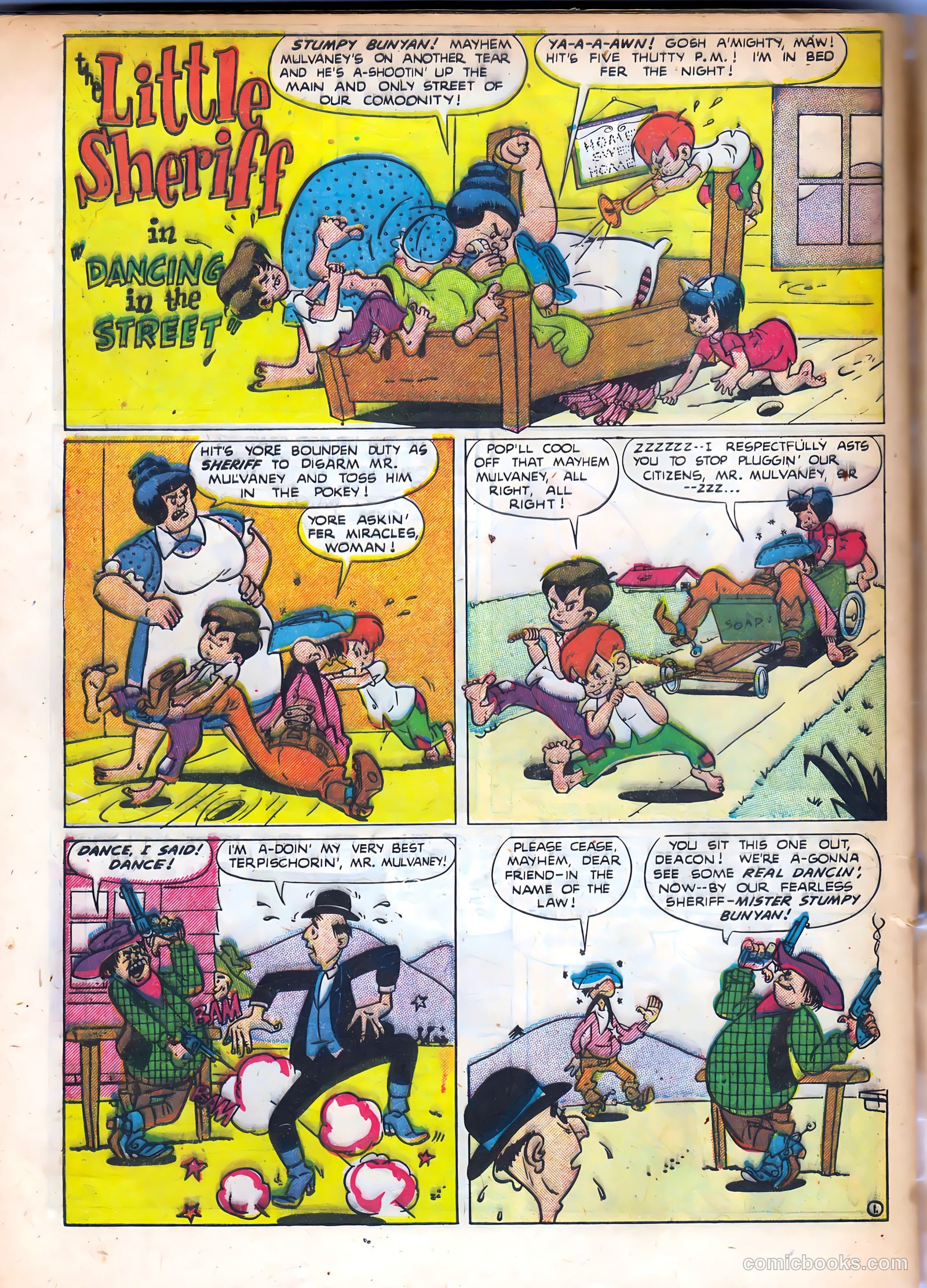 Kid Cowboy #8 (1945) — page 32 of 36