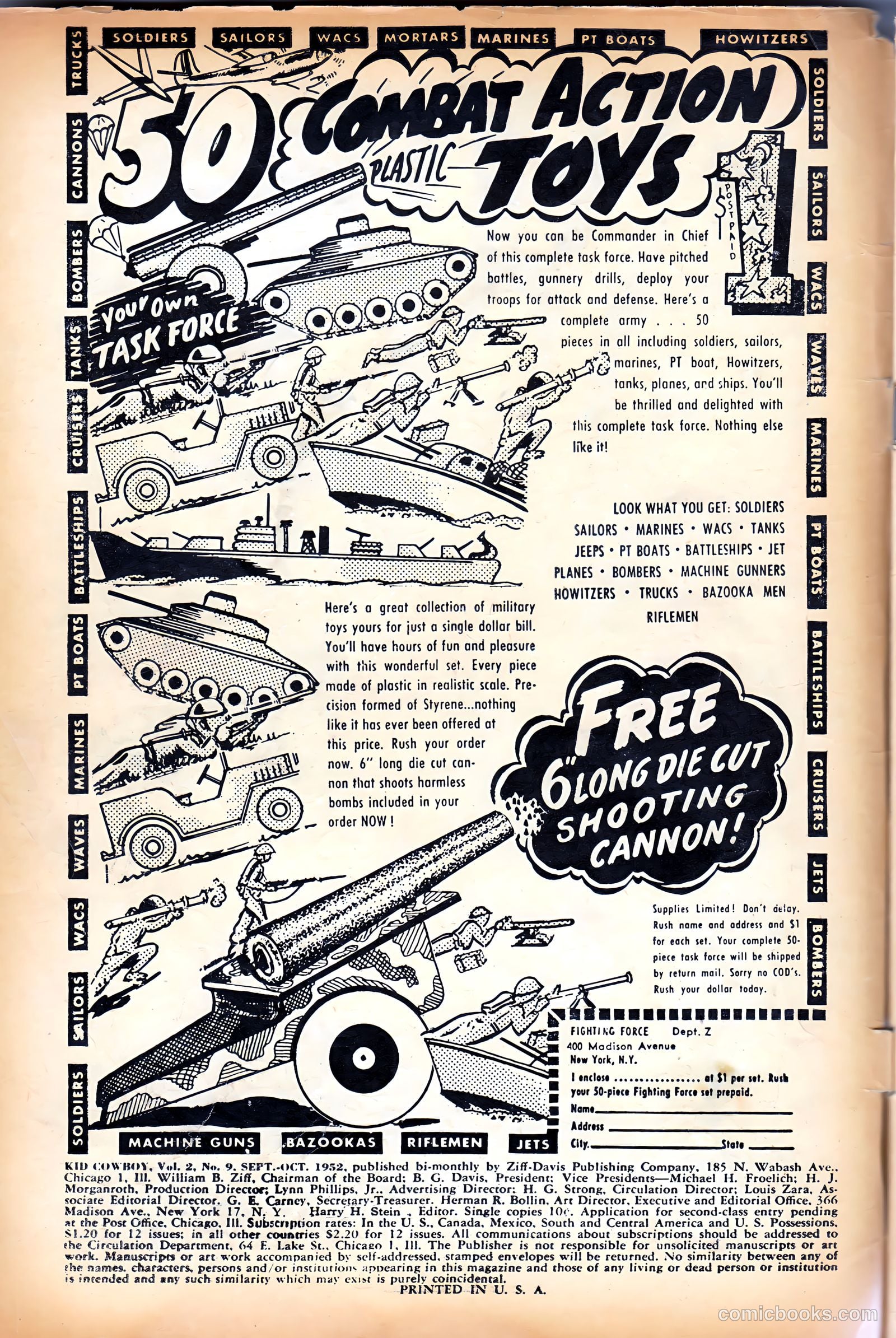 Kid Cowboy #9 (1952) — page 2 of 36